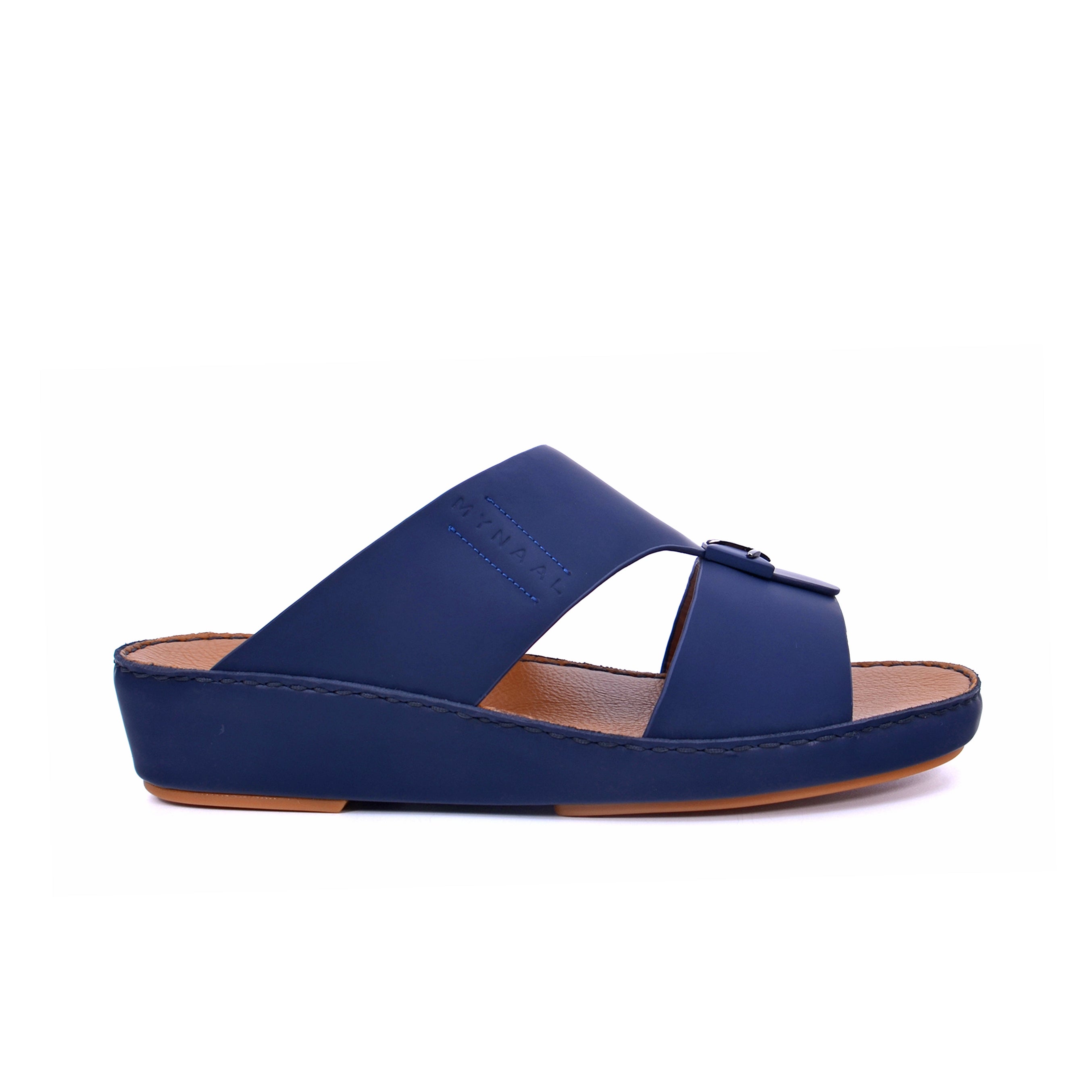 Mynaal MYL 003 Men's Arabic Sandals #color_Navy