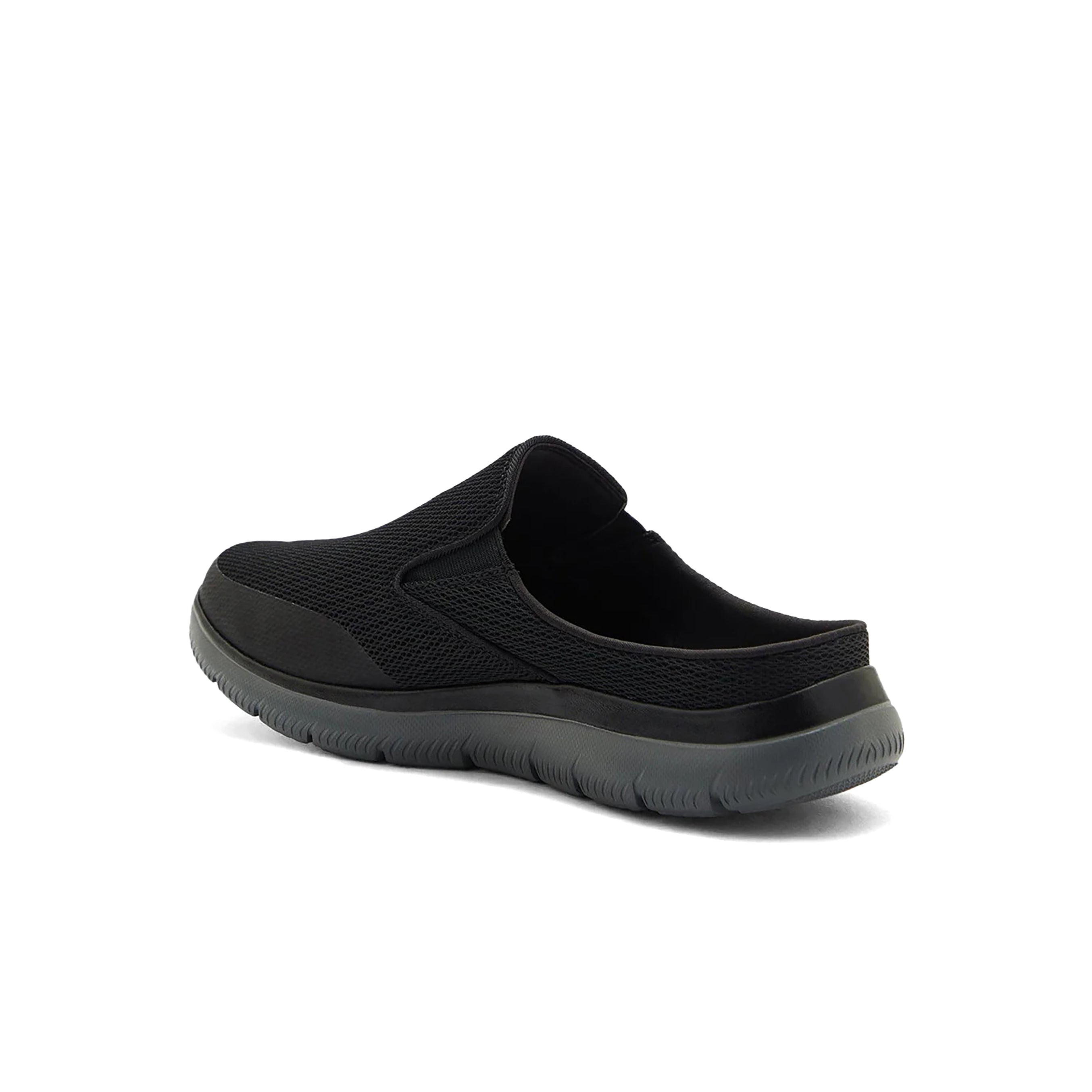 Skechers Men's Summits Vindicator Slip-On Mules #color_Black