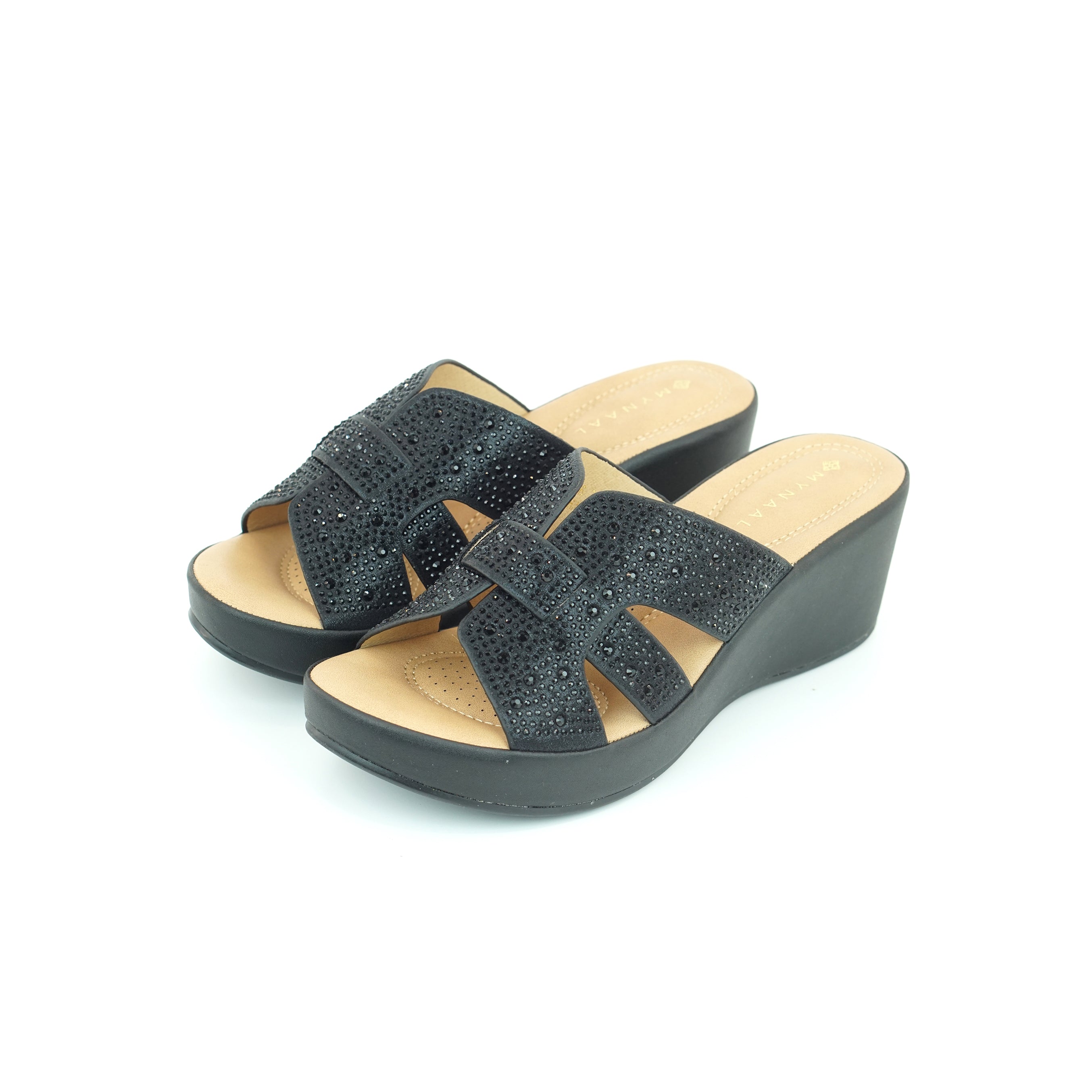 Mynaal 3F8730-316 Women's Sandals #color_Black