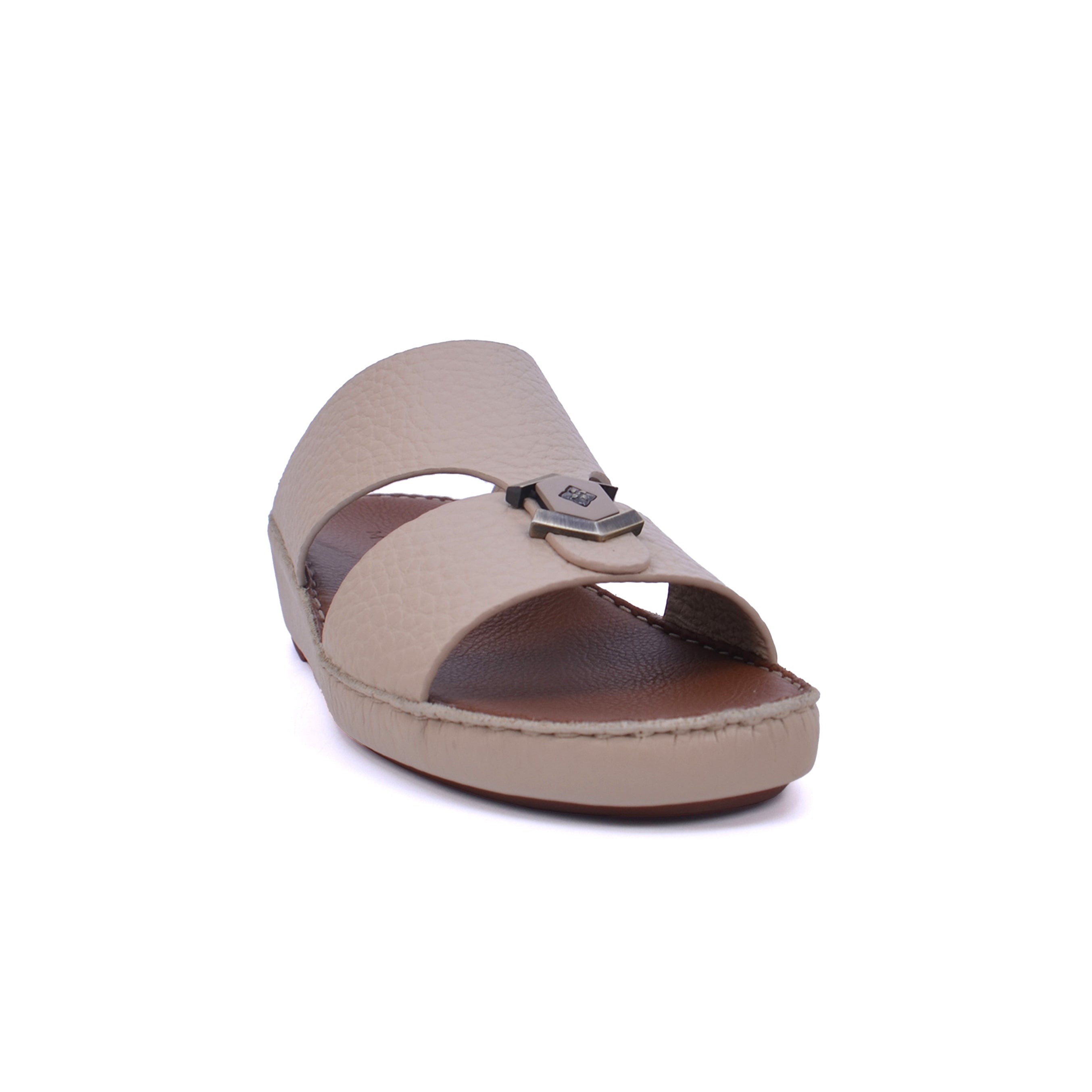 Mynaal MYL 005 Men's Arabic Sandals #color_Beige