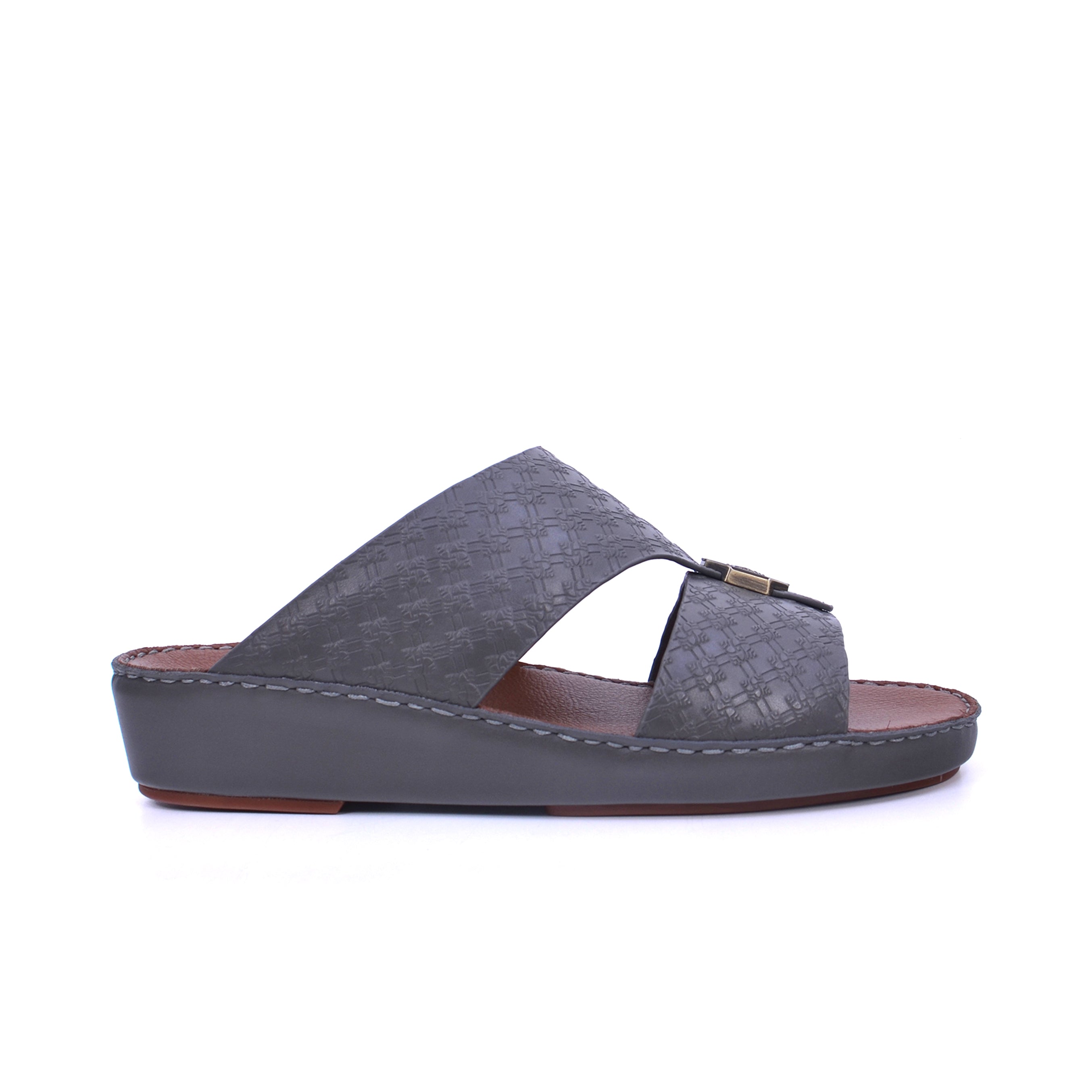 Mynaal MYL 002 Men's Arabic Sandals #color_Gray