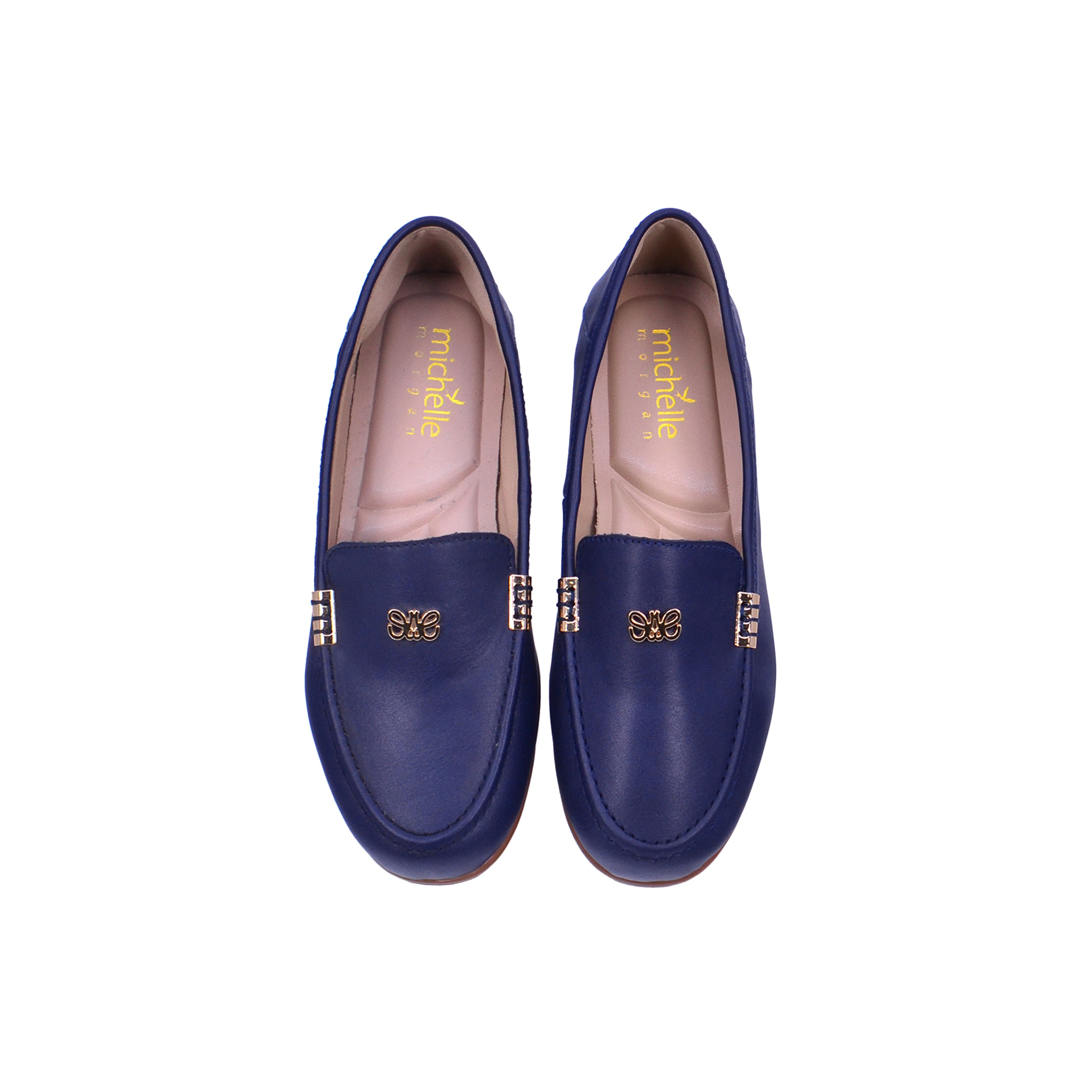 Michelle Morgan 219RC603 Women's Flat Shoes #color_Navy