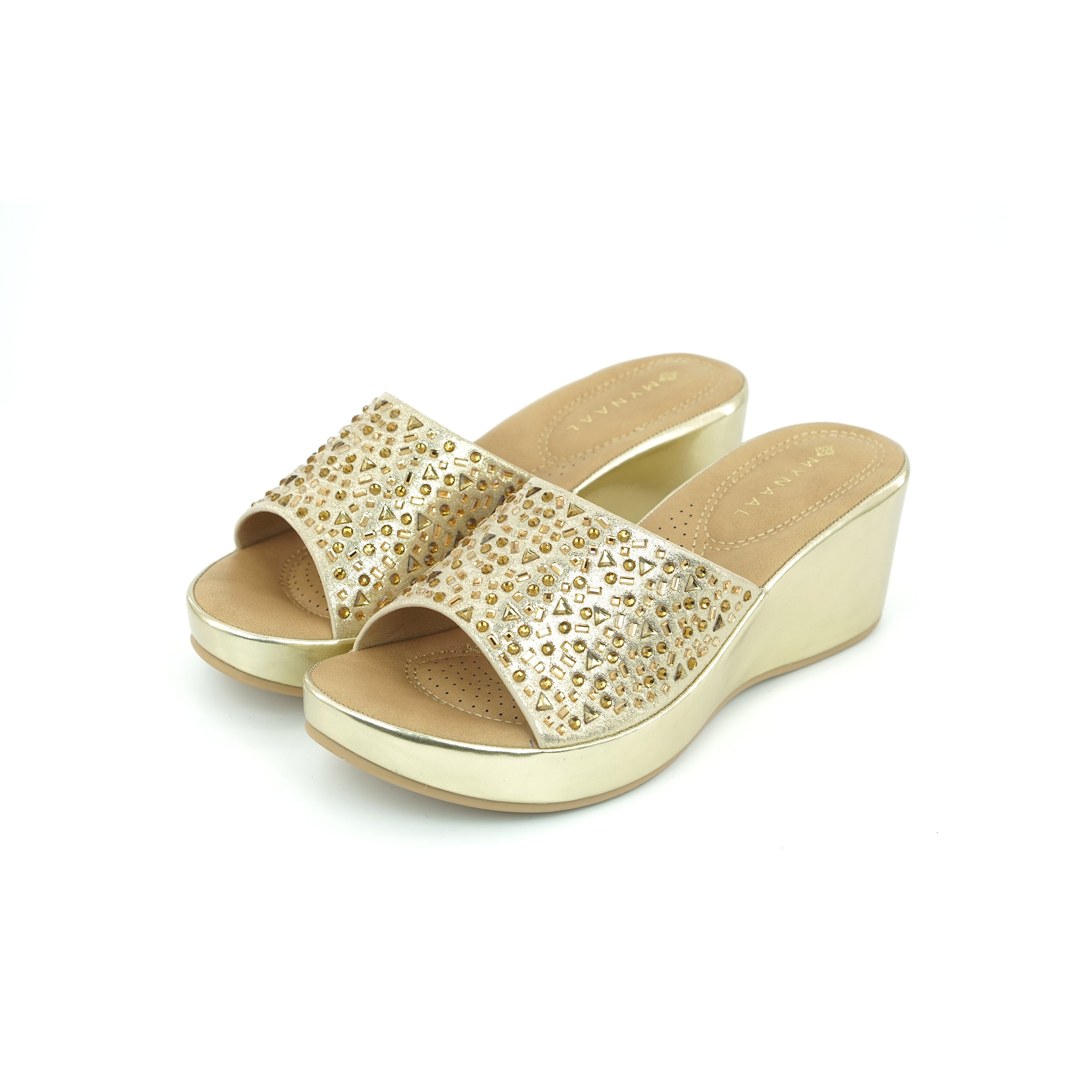 Mynaal 3F8730-315 Women's Sandals #color_Gold