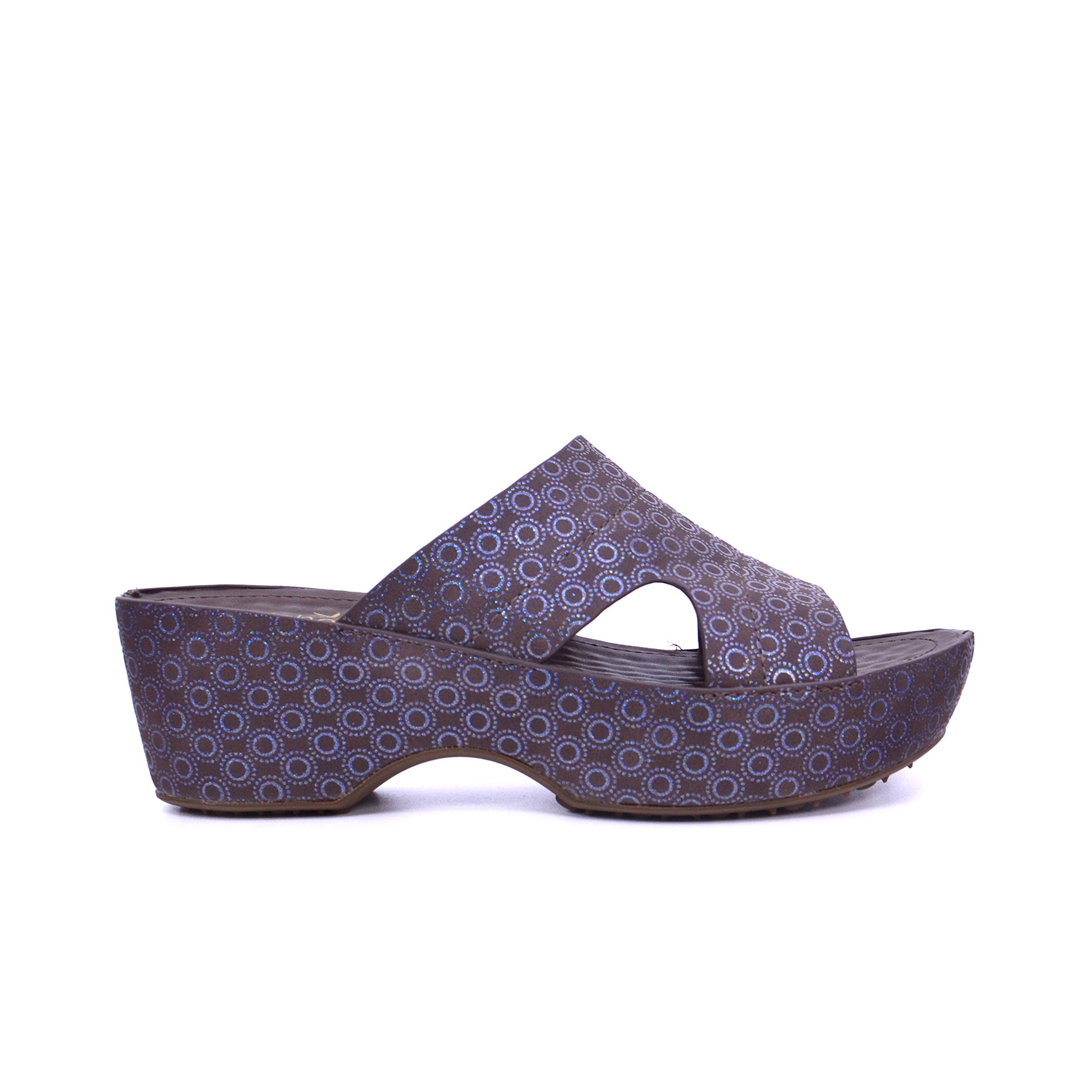 Michelle Morgan 314RJ959 Women's Wedge Sandals #color_Brown