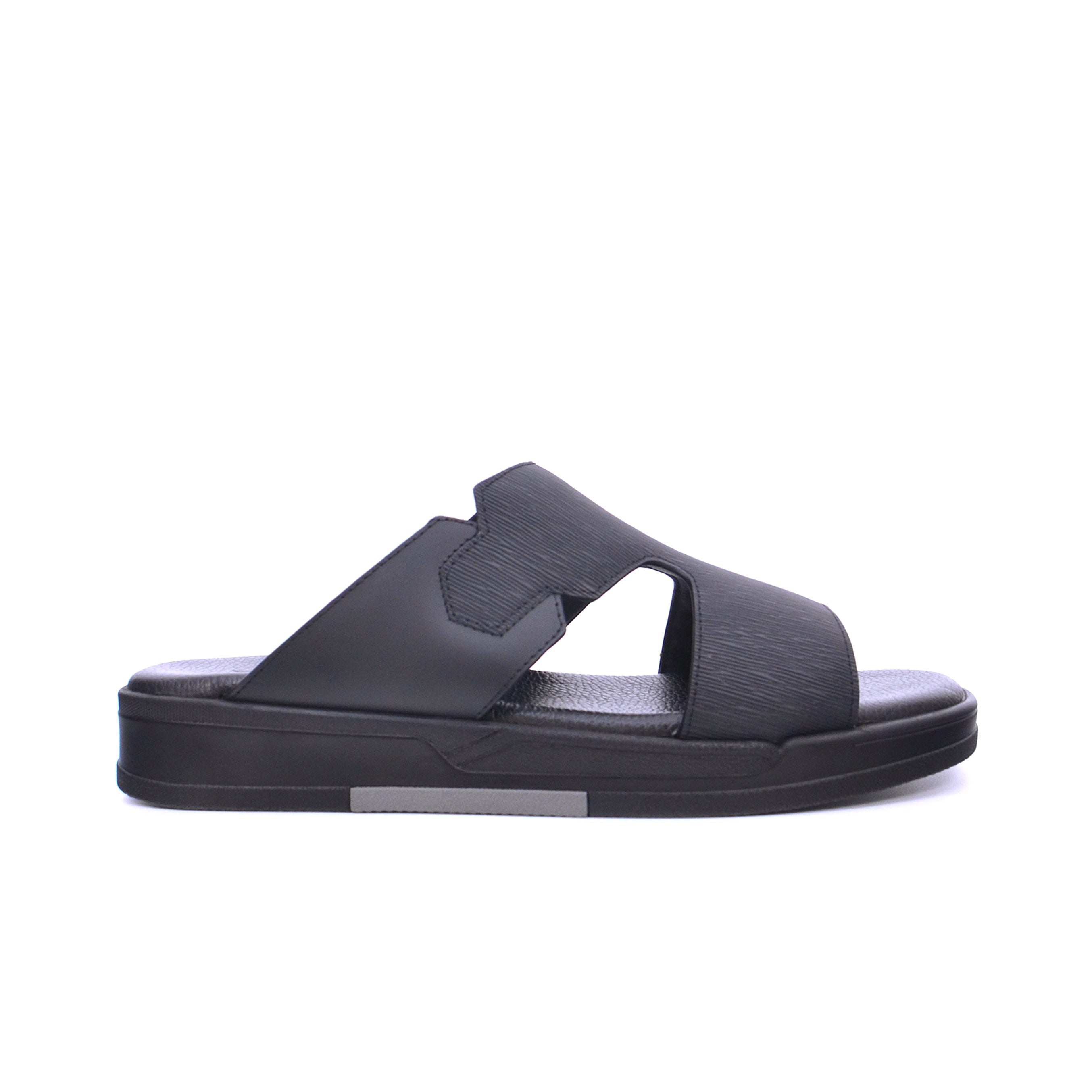 Barjeel Uno MSA 149 Men's Sandals #color_Black