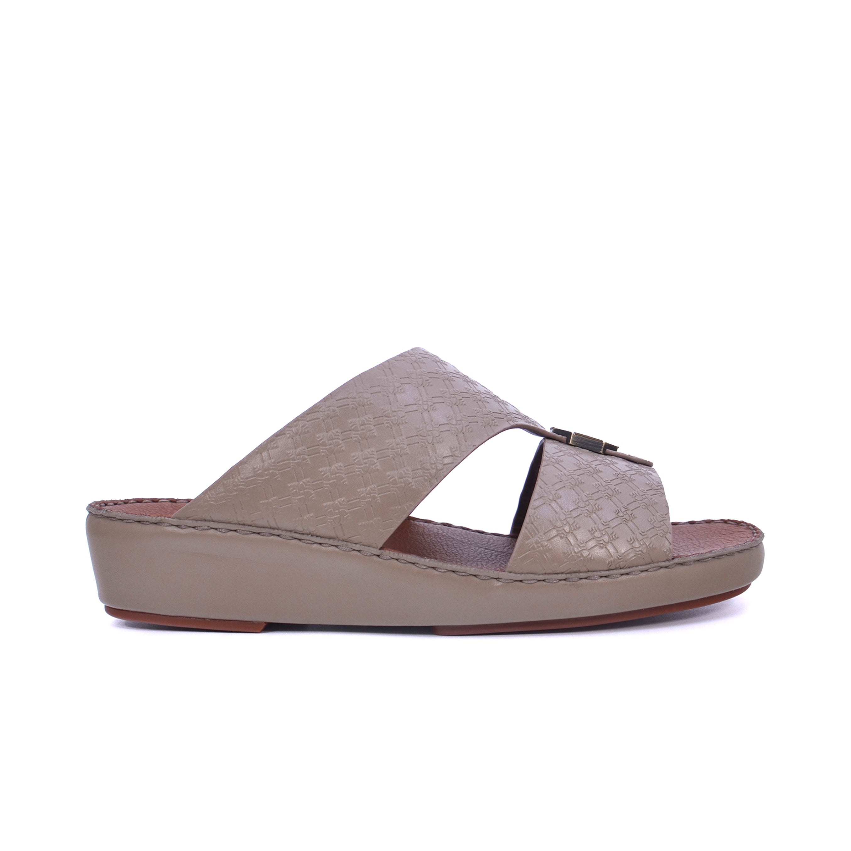 Mynaal MYL 002 Men's Arabic Sandals #color_Taupe