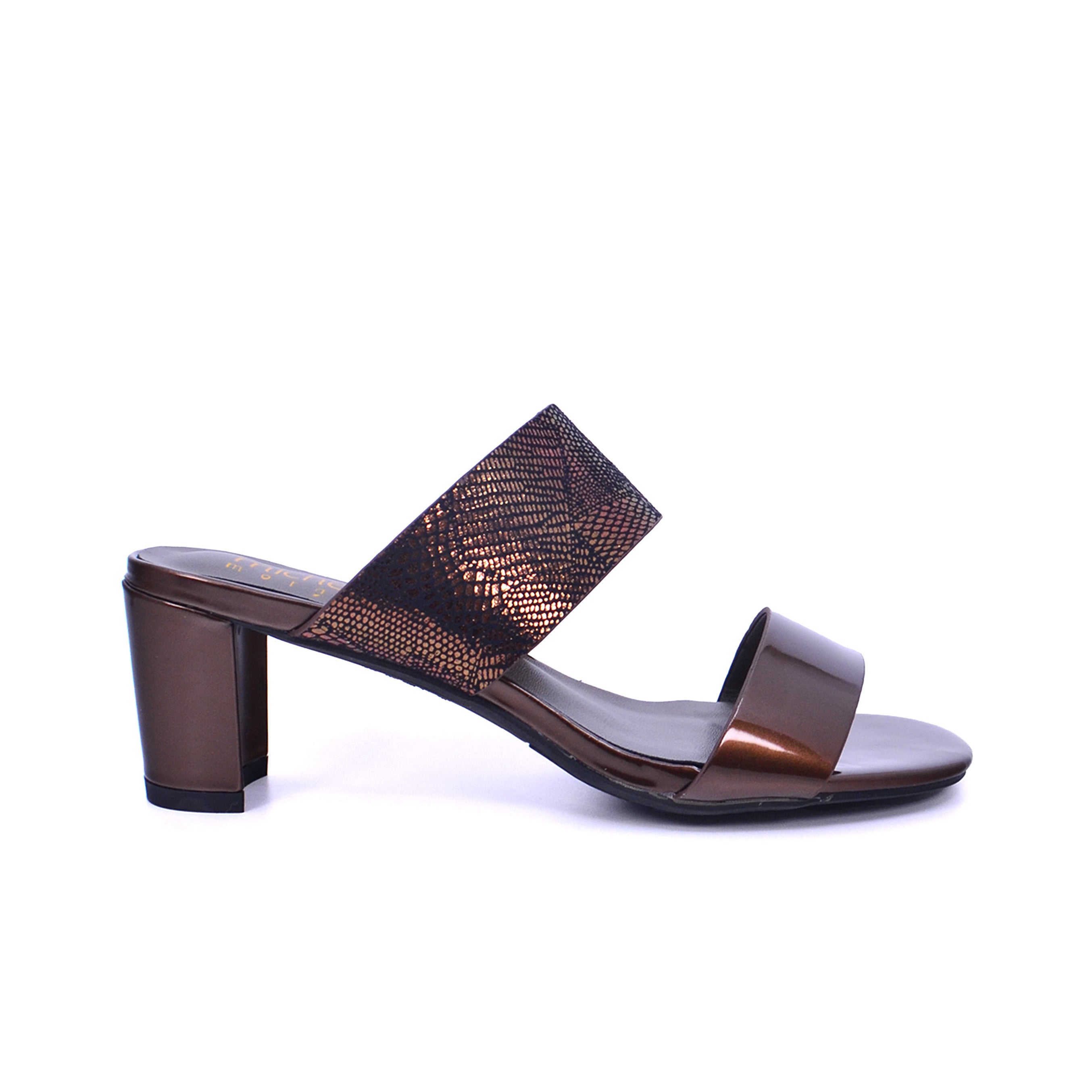 Michelle Morgan 914RJ192 Women's Heels Sandals #color_Brown