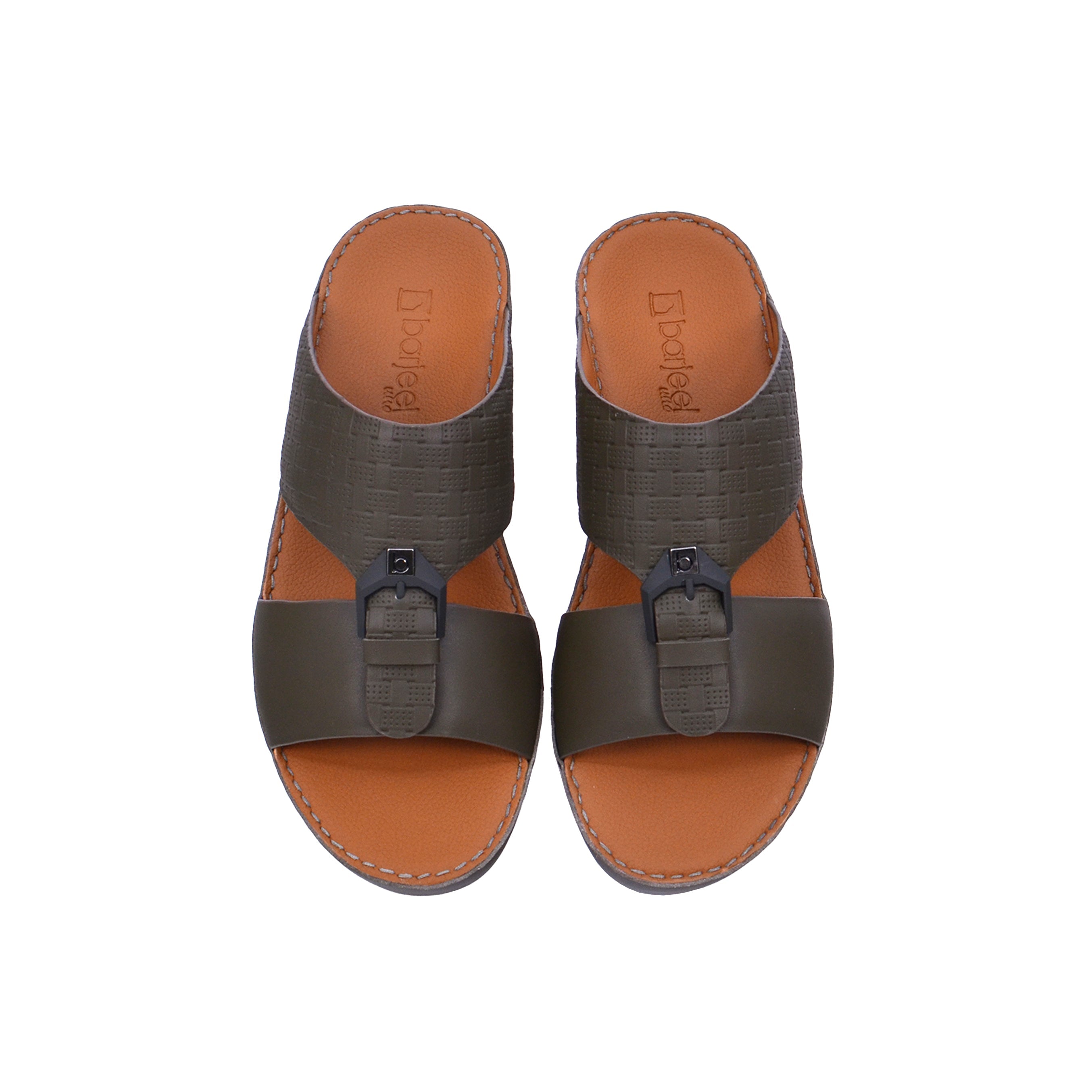 Barjeel Uno BS 46 Men's Sandals #color_Green