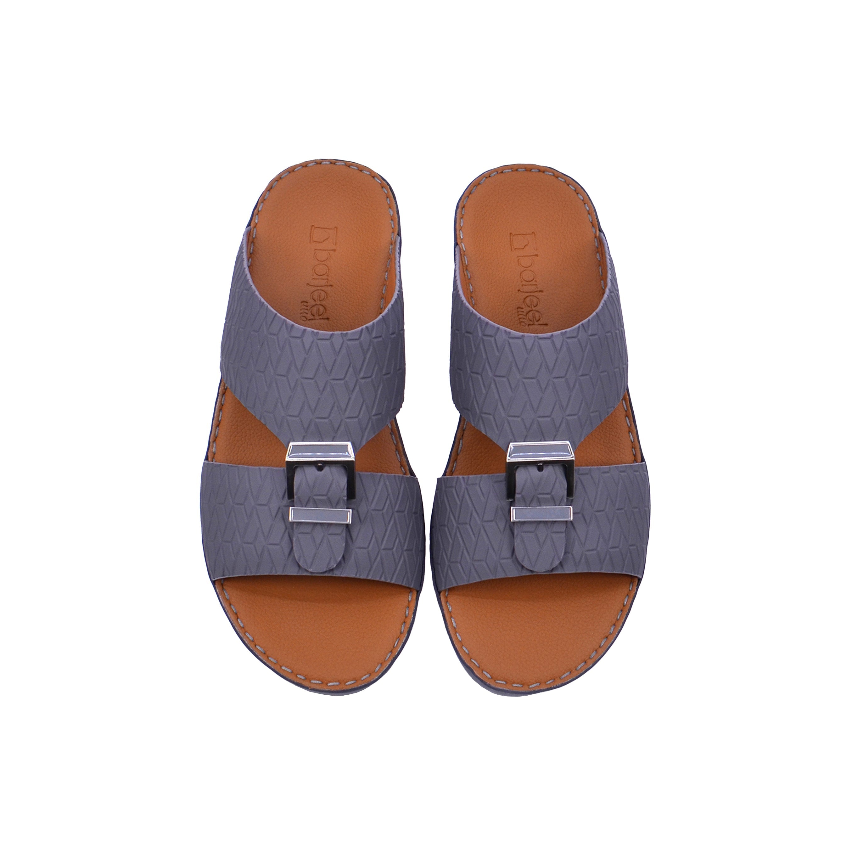 Barjeel Uno 45B Boys Sandals #color_Gray