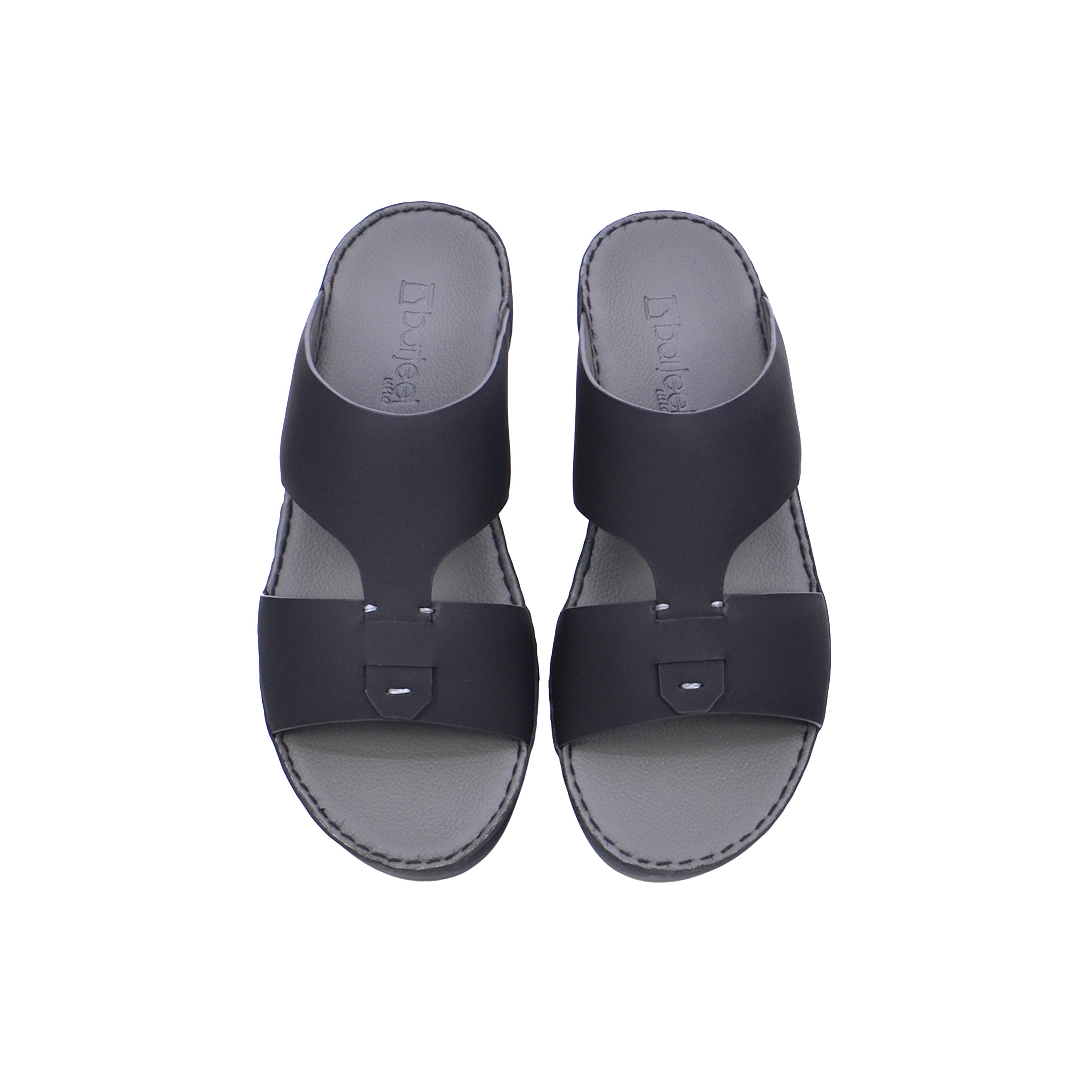 Barjeel Uno 42B Boys Sandals #color_Black