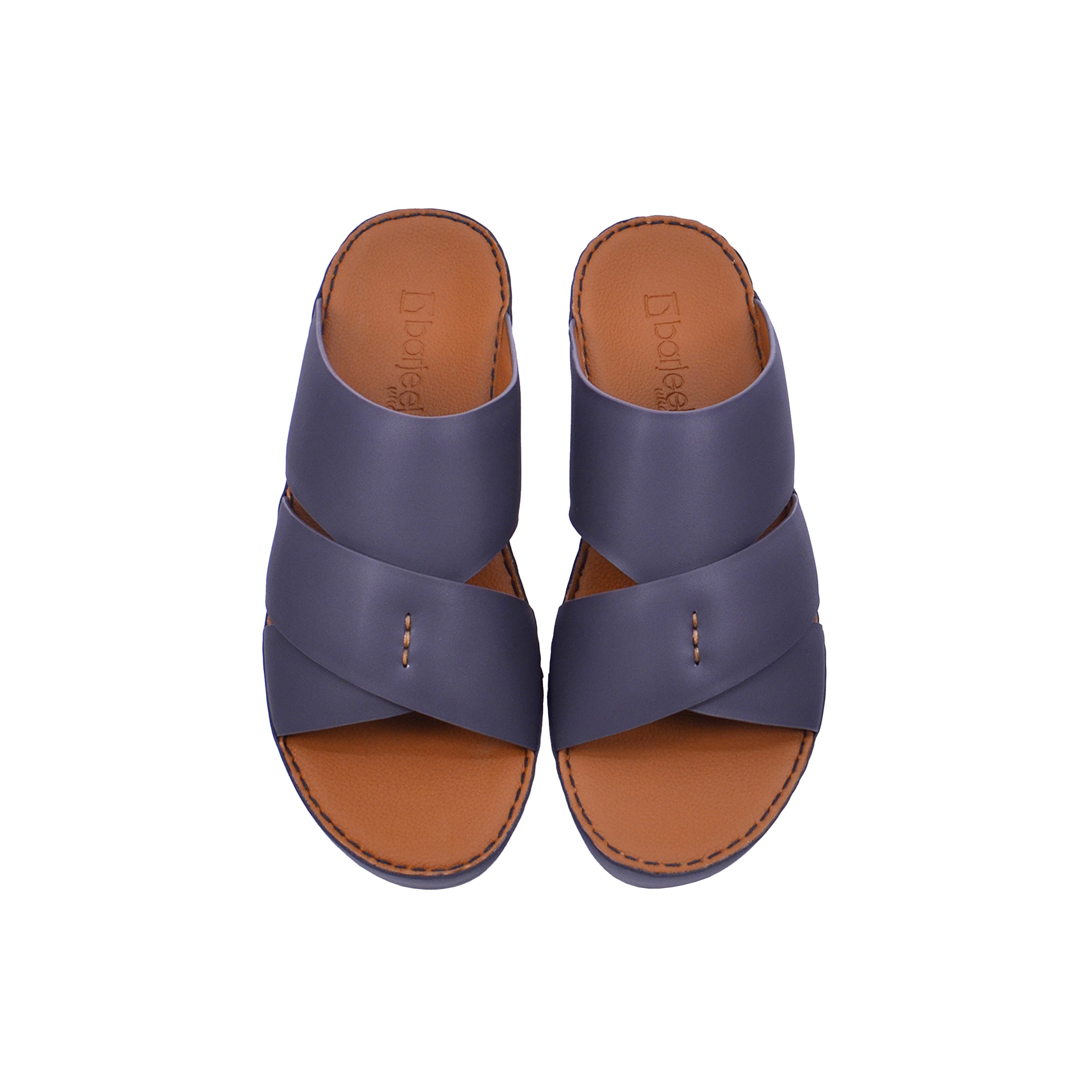 Barjeel Uno BS 43 Men's Sandals #color_Gray