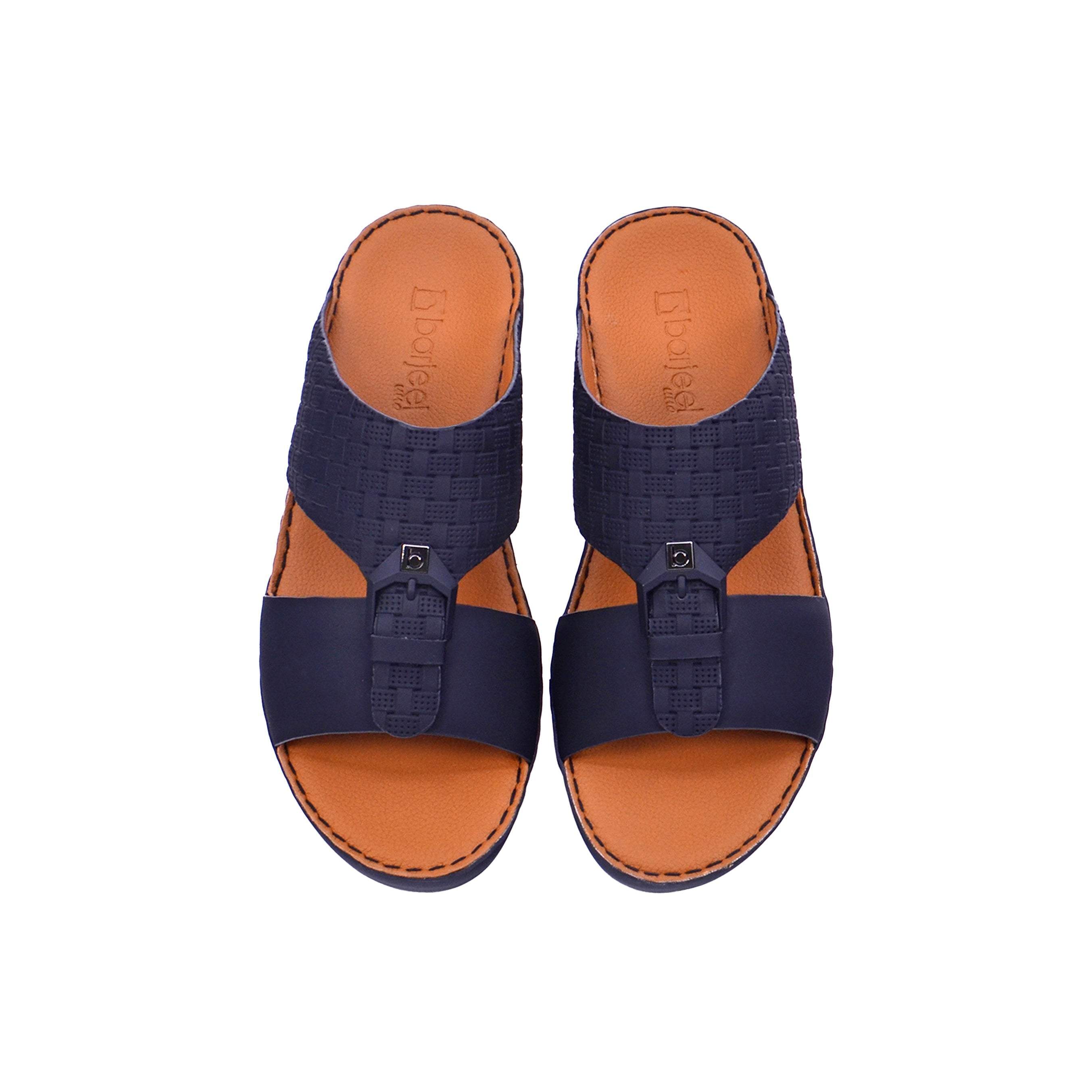 Barjeel Uno BS 46 Men's Sandals #color_Black