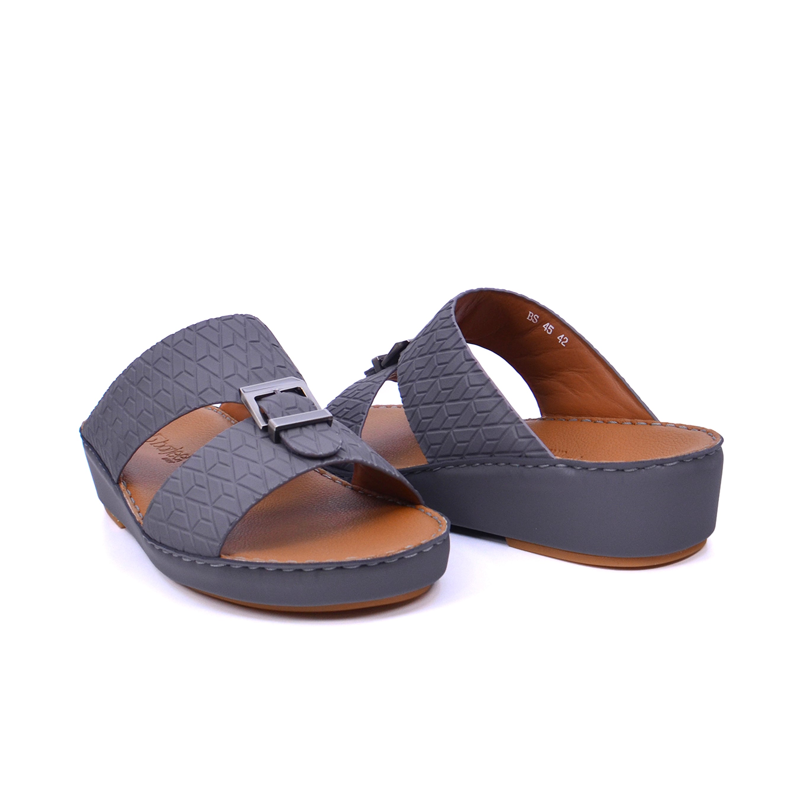 Barjeel Uno 45B Boys Sandals #color_Gray