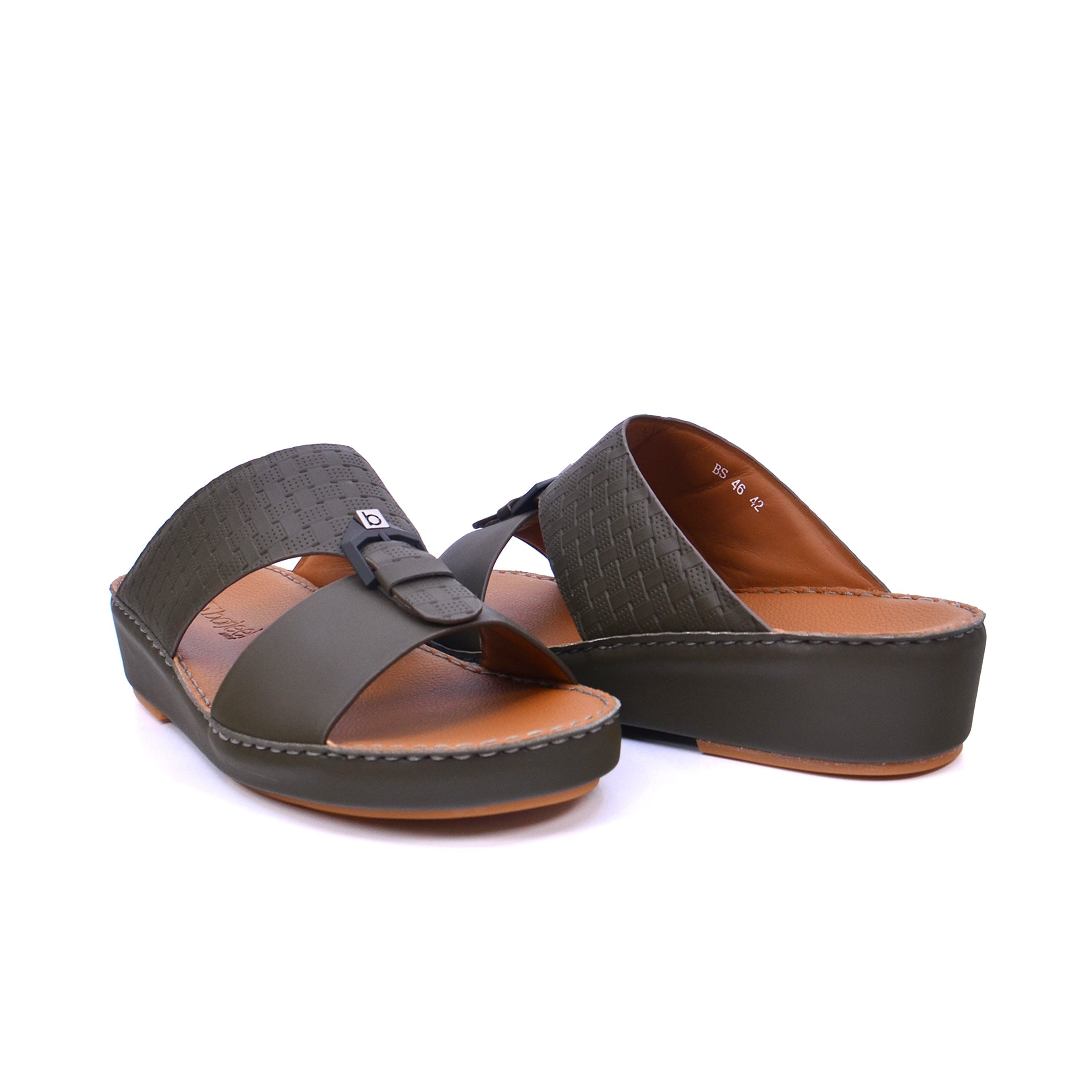 Barjeel Uno BS 46 Men's Sandals #color_Green