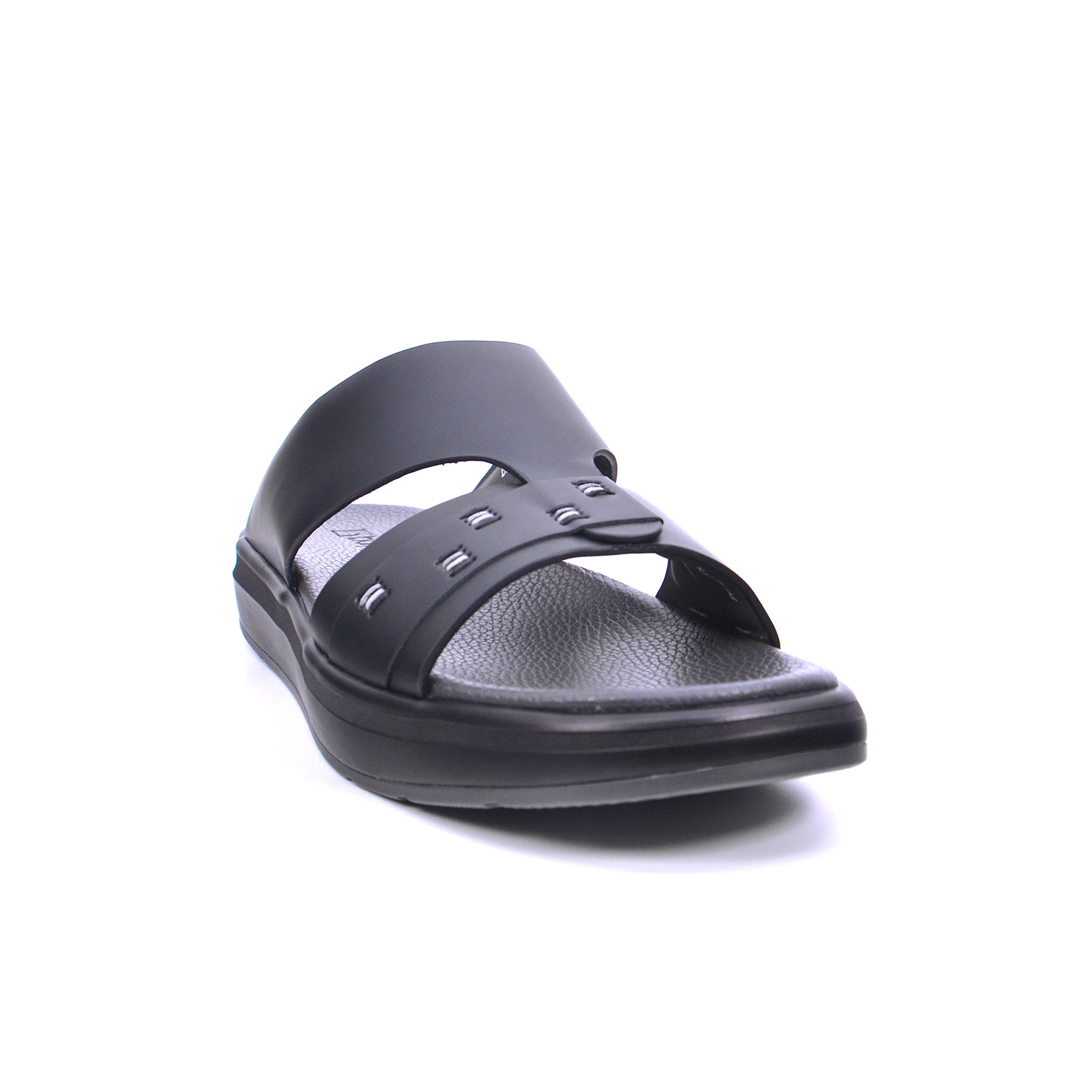 Barjeel Uno BJ 305 Men's Sandals #color_Black
