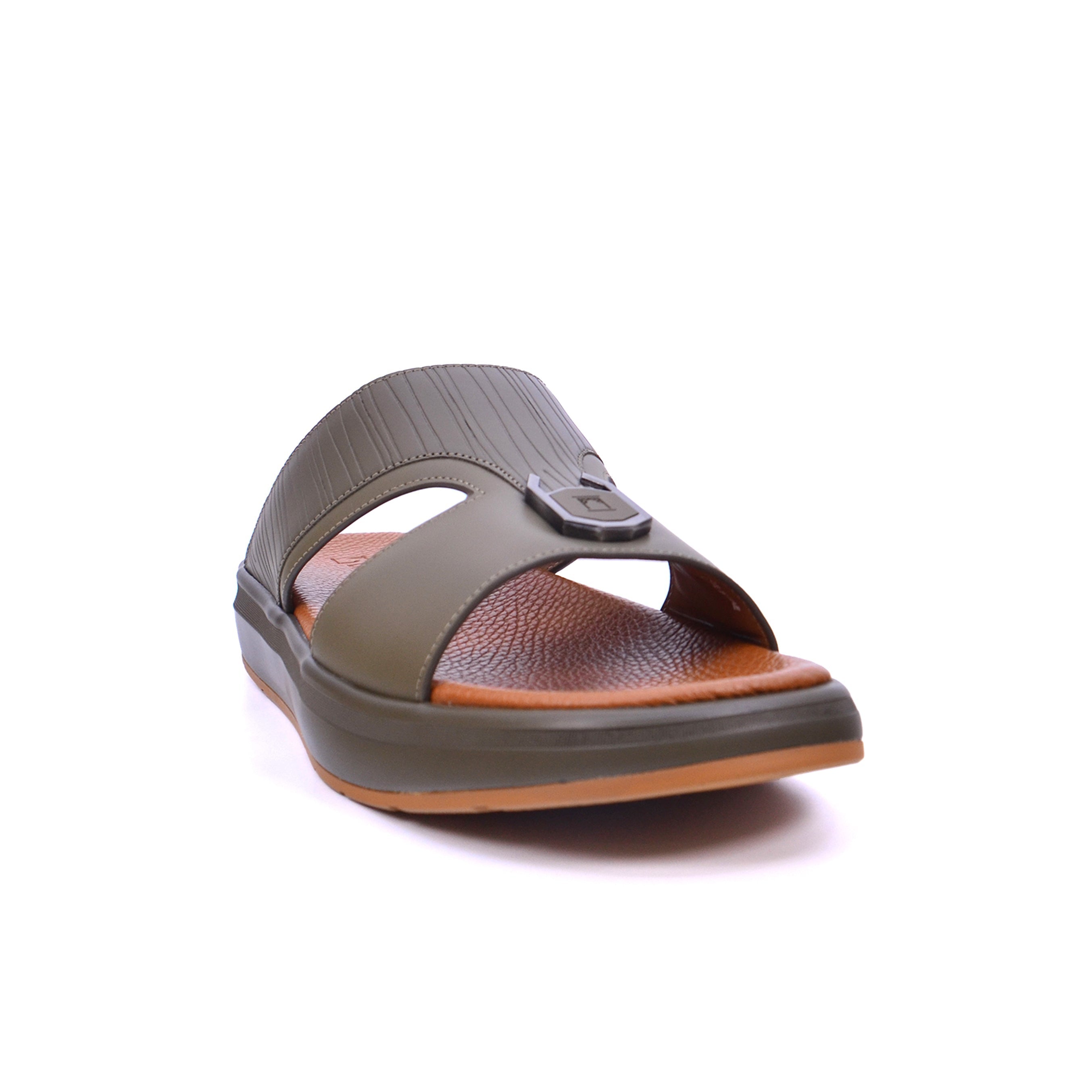 Barjeel Uno BJ 304 Men's Sandals #color_Brown