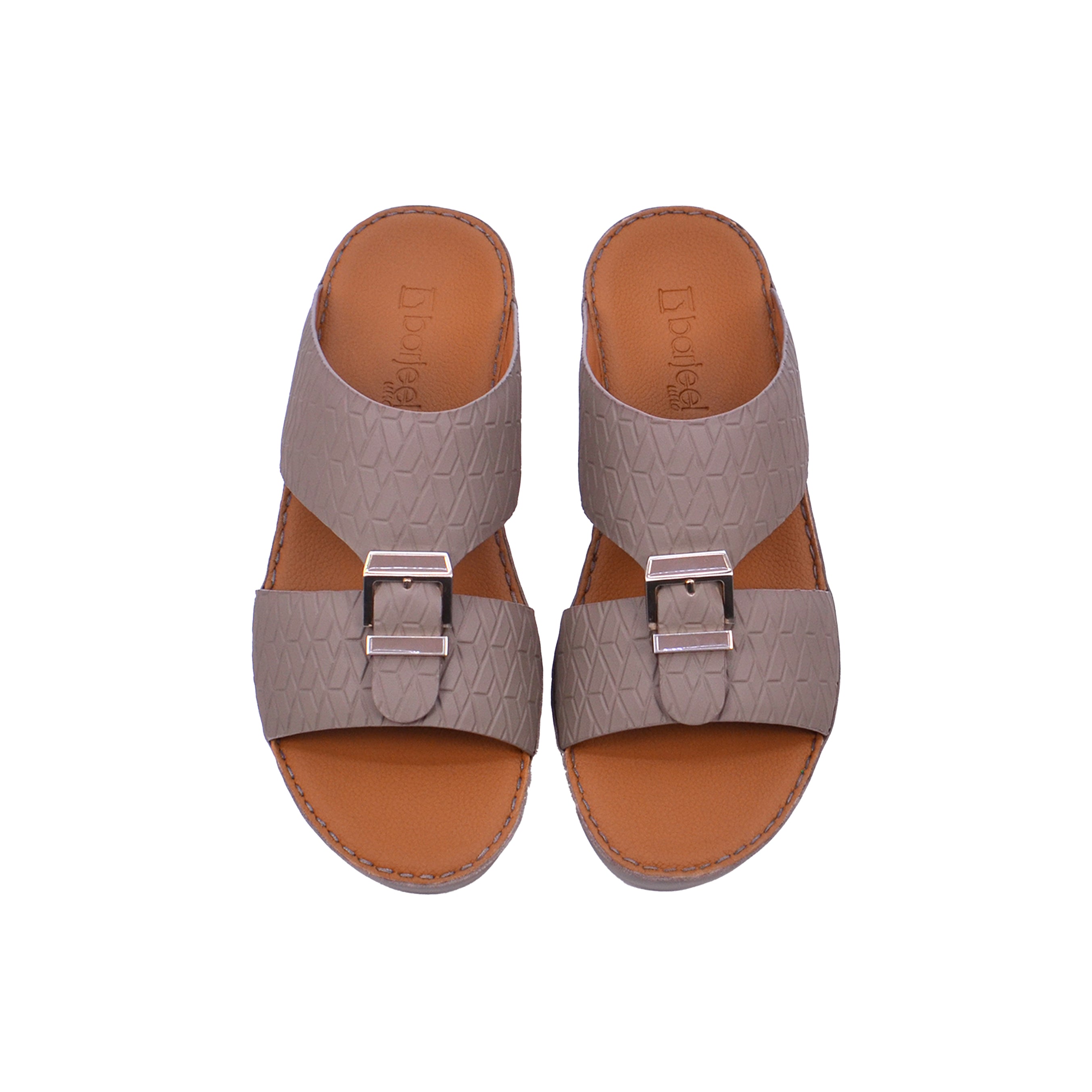 Barjeel Uno 45B Boys Sandals #color_Beige