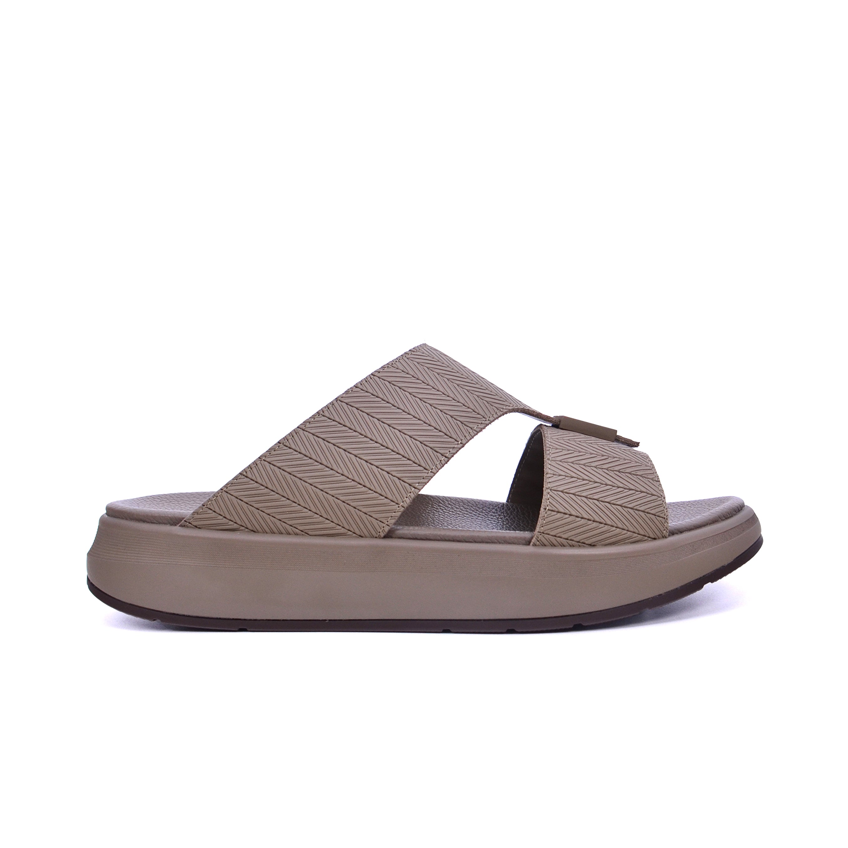 Barjeel Uno BJ 301 Men's Sandals #color_Brown