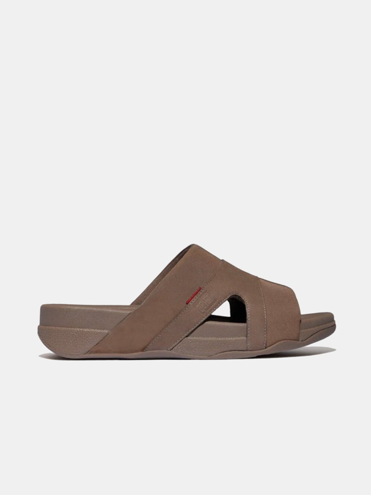 Fitflop Freeway III Men'ss Leather-Mix Slides #color_Java Java