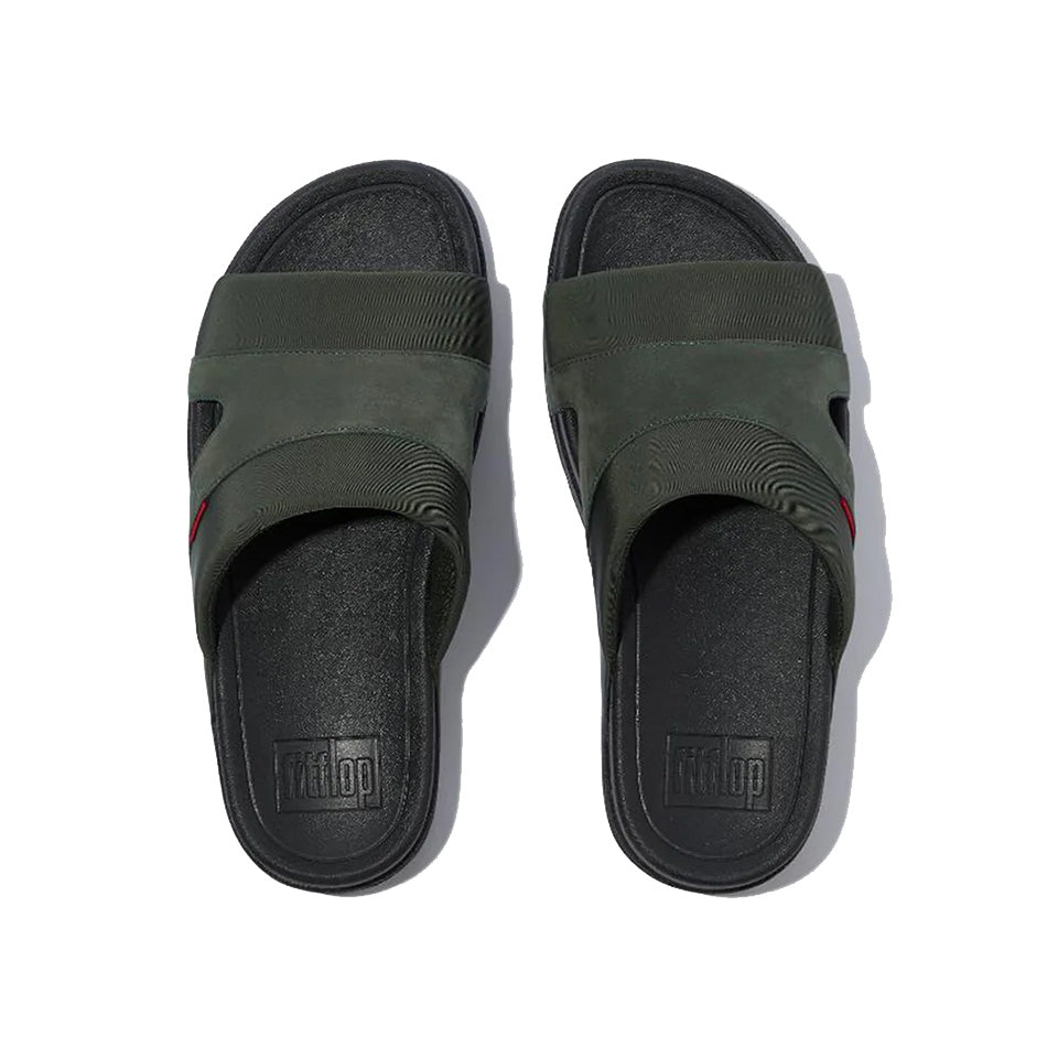 Fitflop Freeway III Men's Leather-Mix Slides