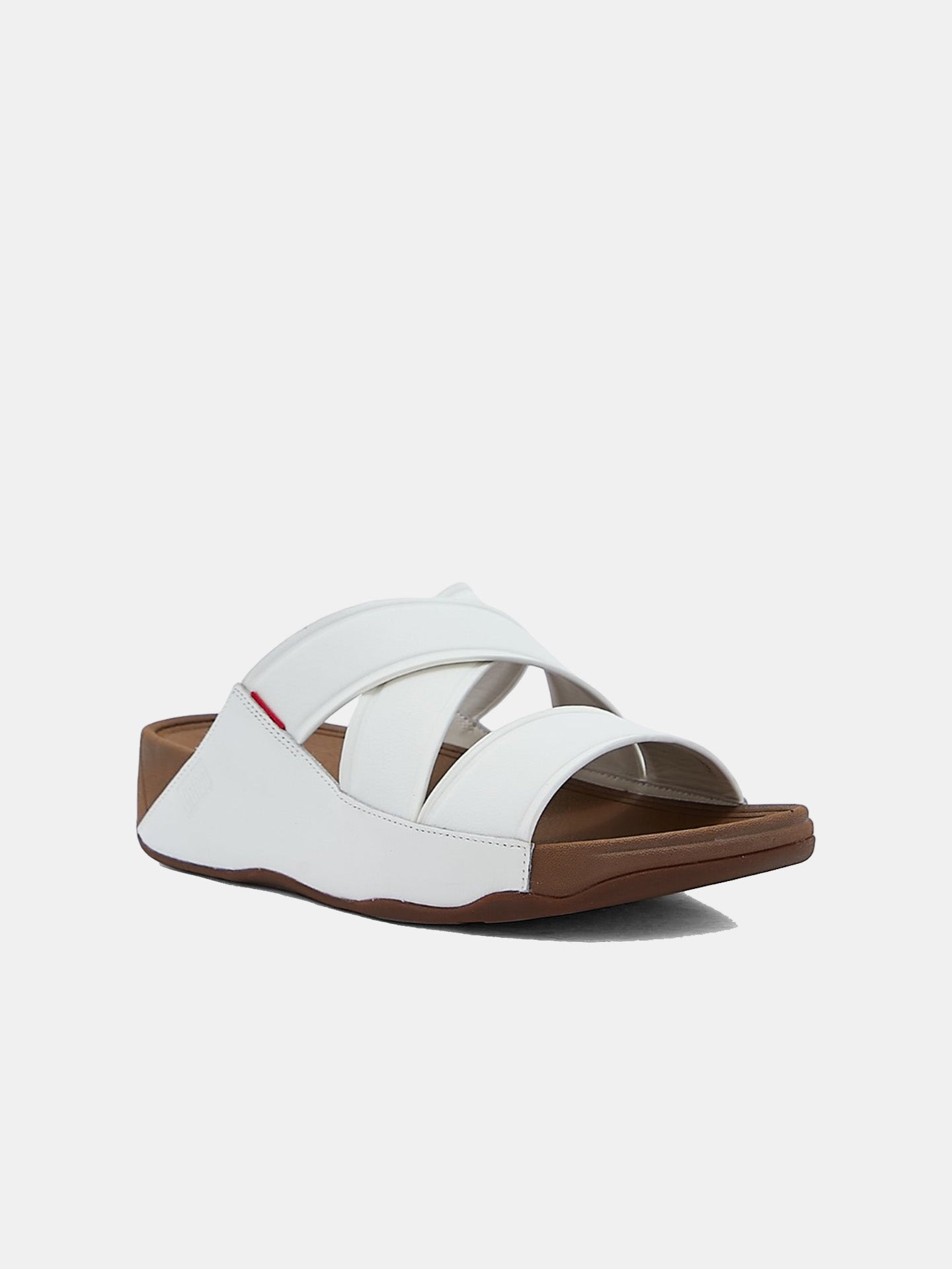 Fitflop Men's Chi Leather Slides #color_White