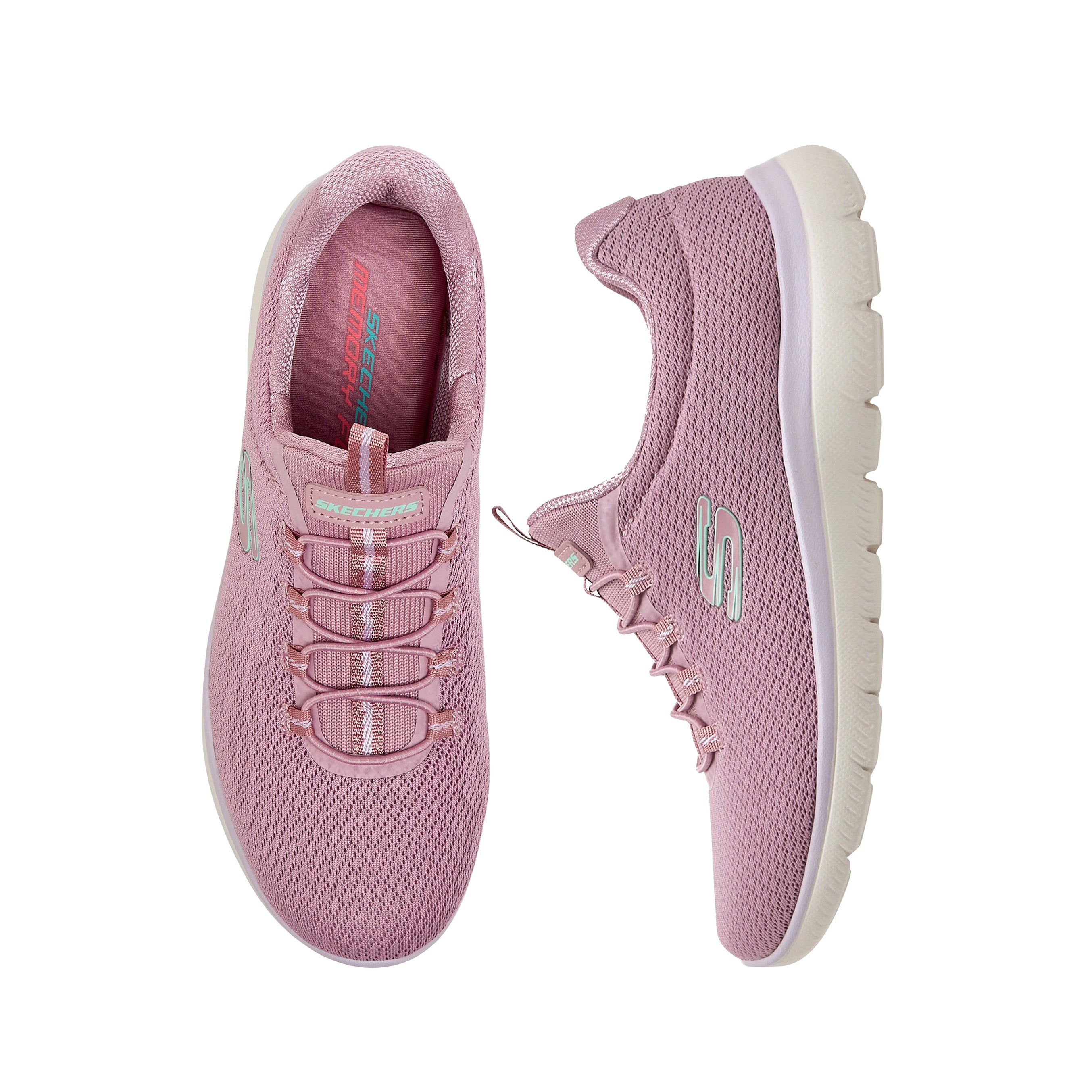 Skechers Women's Summits - Summer Blush Shoes #color_Pink