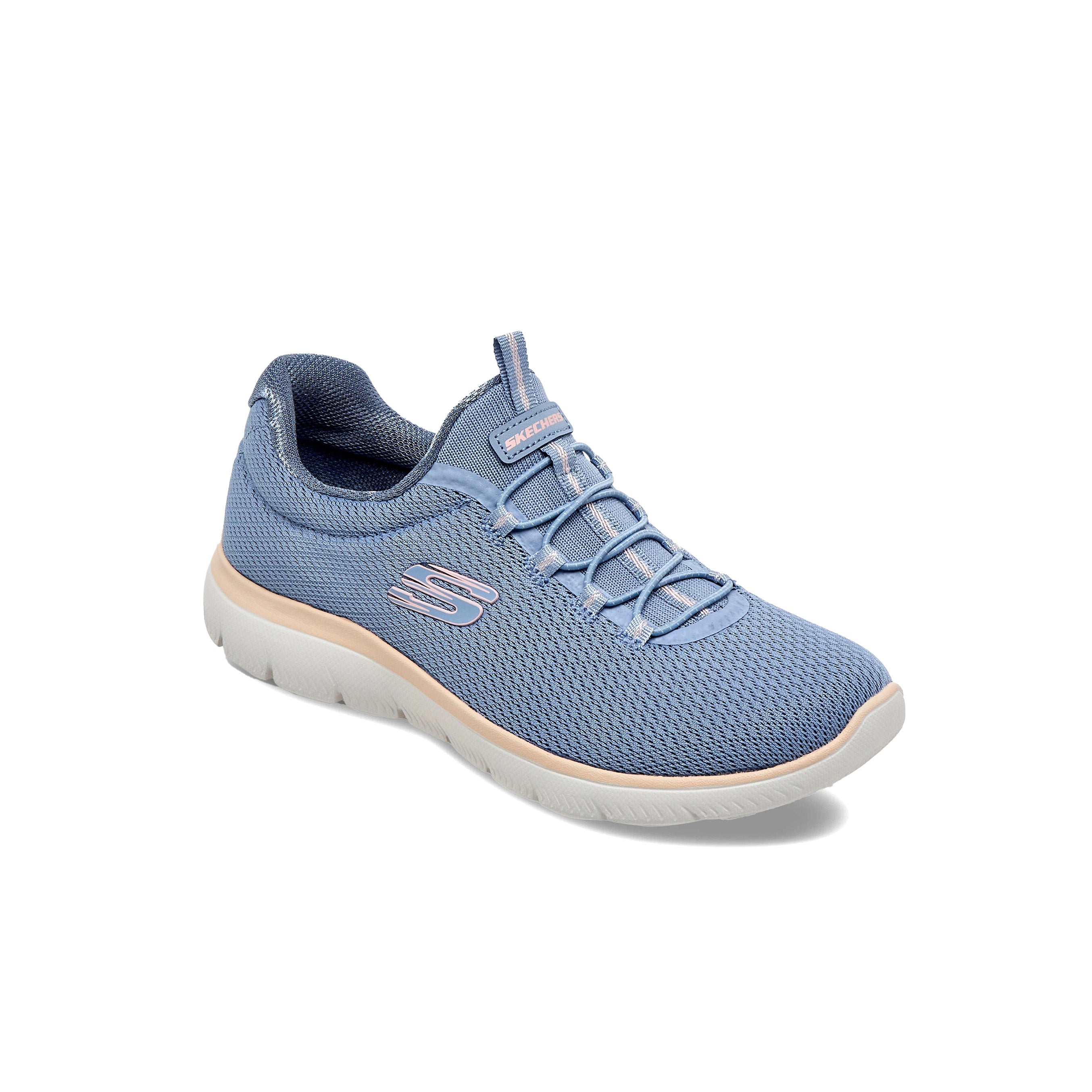 Skechers Women's Summits - Summer Blush Shoes #color_Blue