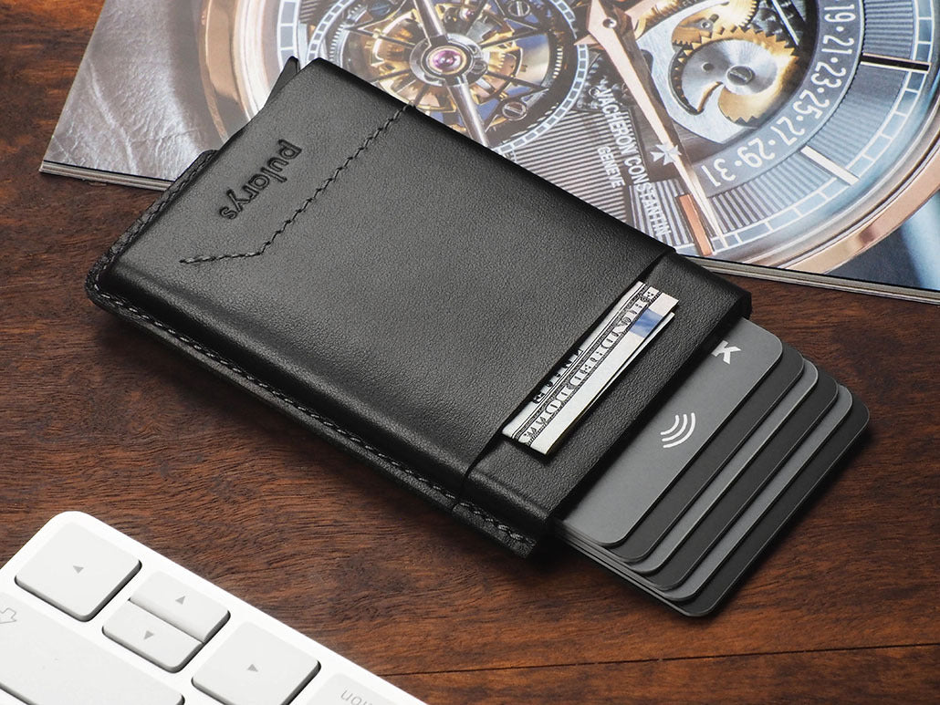 Pularys GOBI Wallet - Italia Leather #color_Black