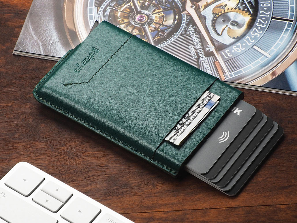 Pularys GOBI Wallet - Italia Leather #color_Green