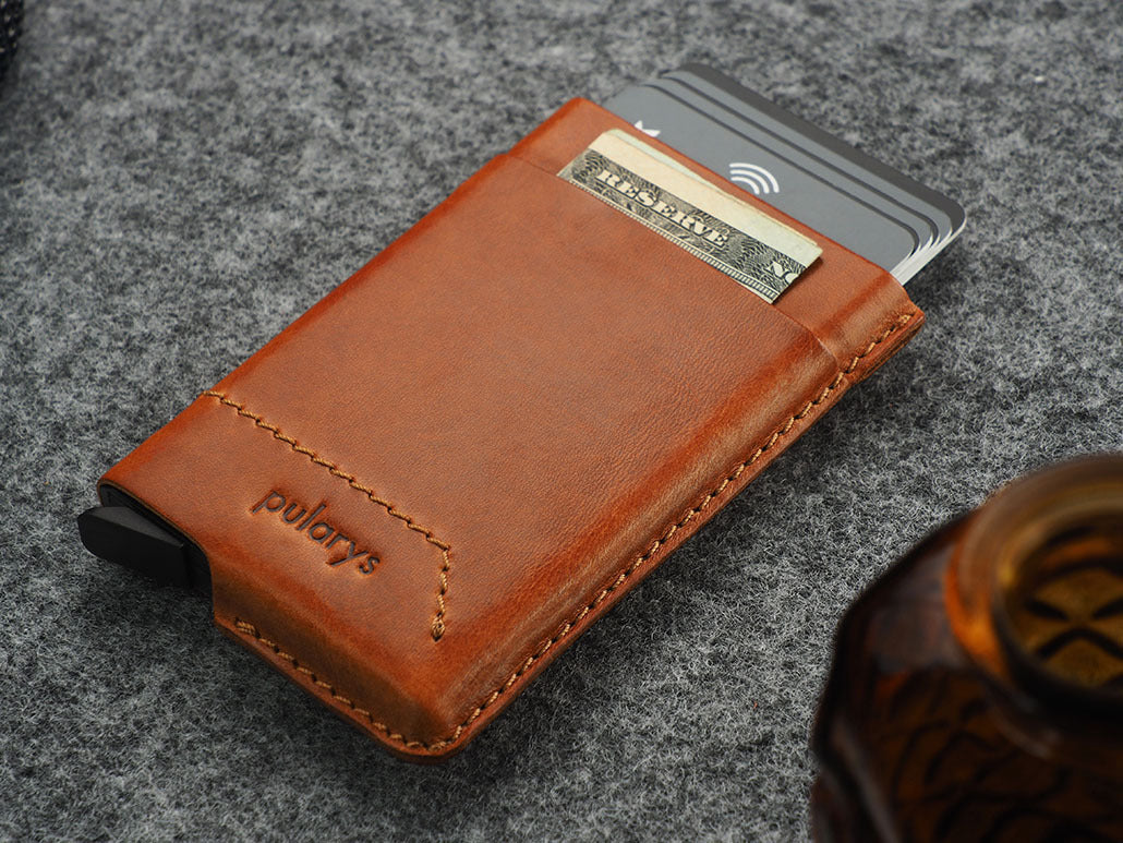 Pularys GOBI Wallet - Nomad Leather #color_Cognac