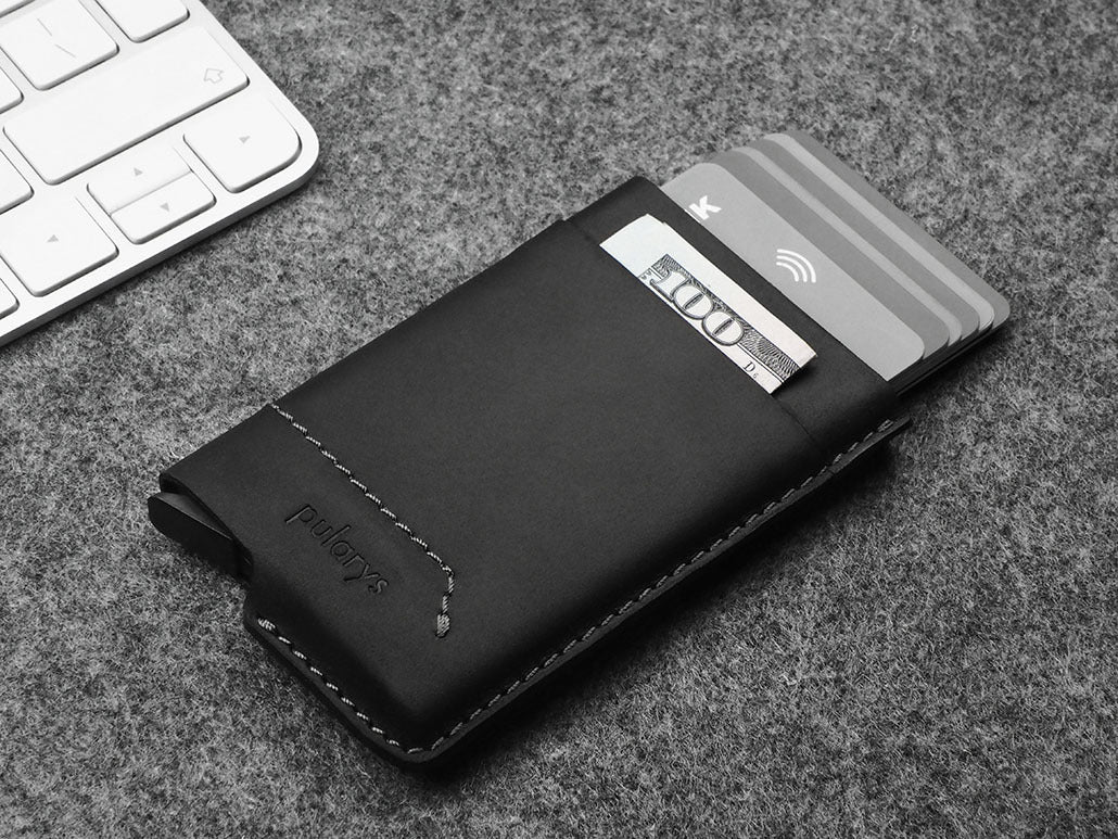 Pularys GOBI Wallet - Hunter Leather #color_Black