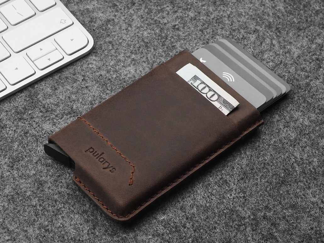 Pularys GOBI Wallet - Hunter Leather #color_Brown