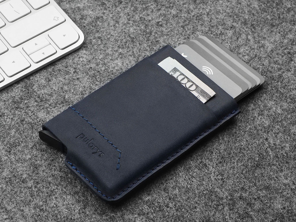 Pularys GOBI Wallet - Hunter Leather #color_Navy