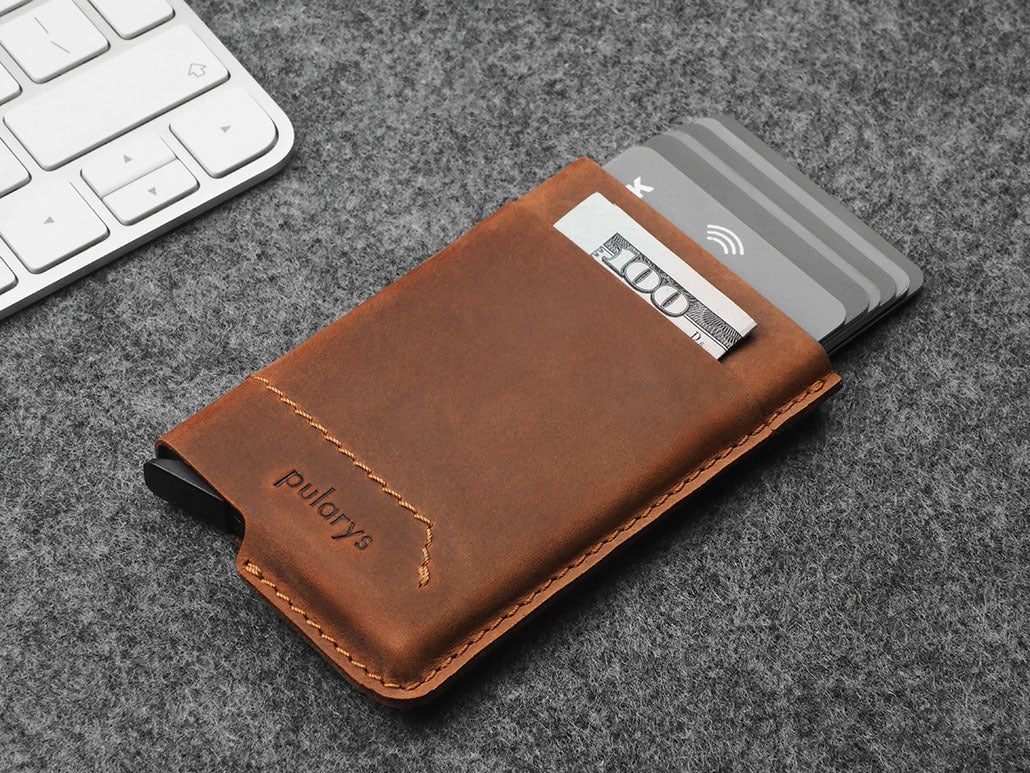 Pularys GOBI Wallet - Hunter Leather #color_Cognac