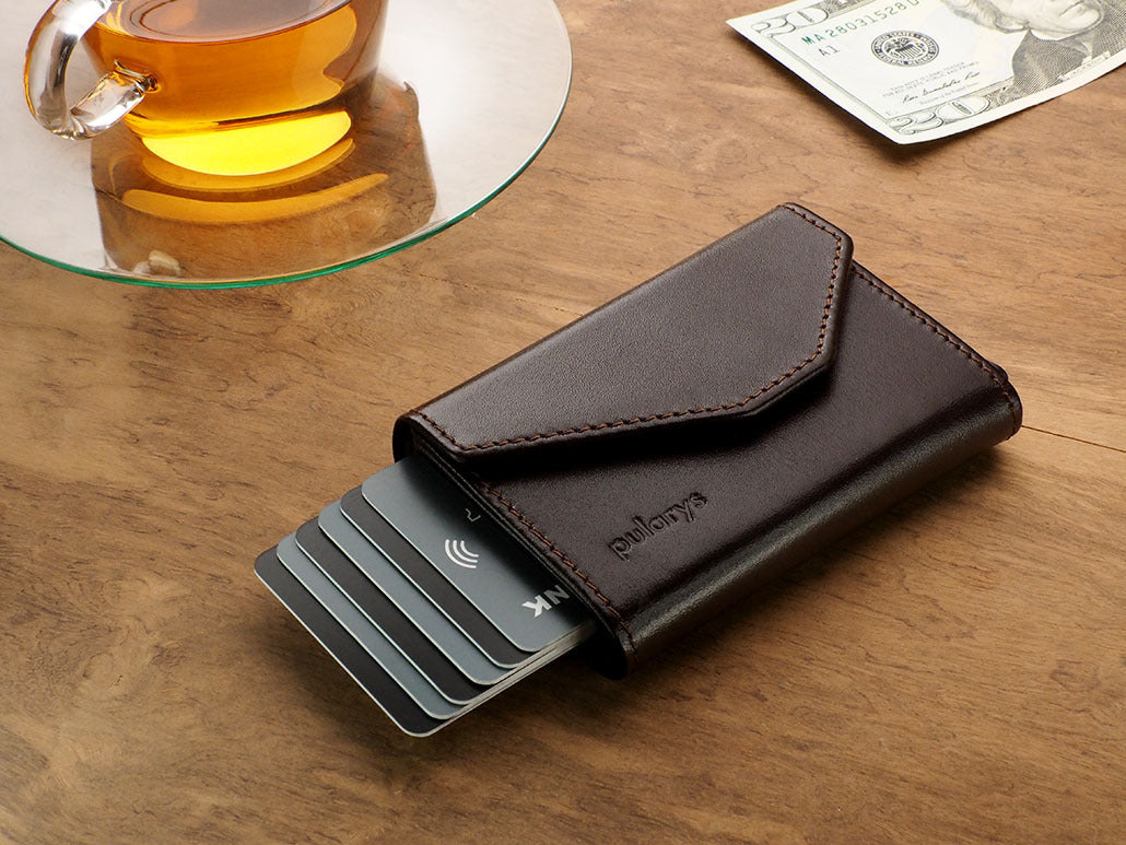 Pularys Porter Go wallet - Italia Leather #color_Brown