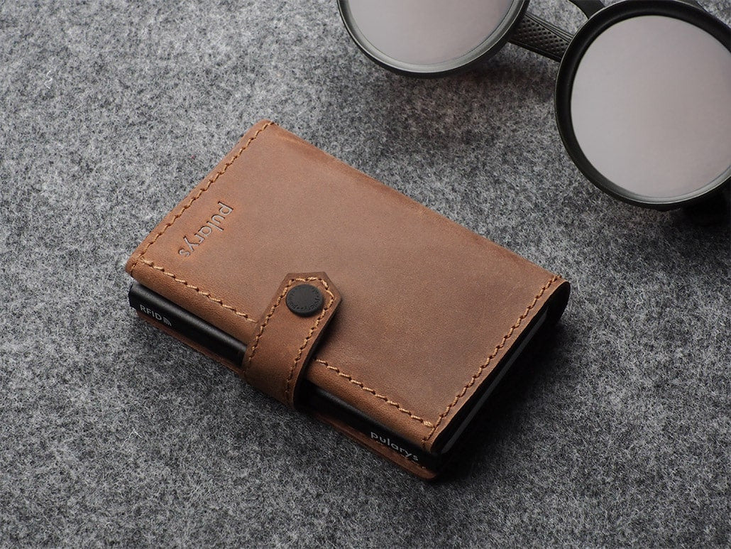Pularys Hiker Wallet - Hunter Leather #color_Cognac