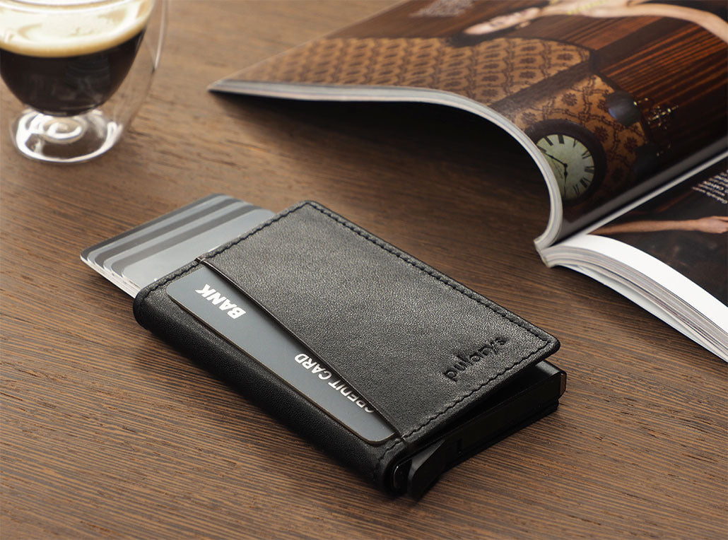 Pularys Kangoo Wallet - Italia Leather #color_Black