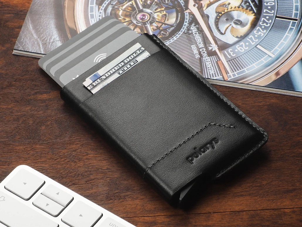 Pularys GOBI Wallet - Italia Leather #color_Black