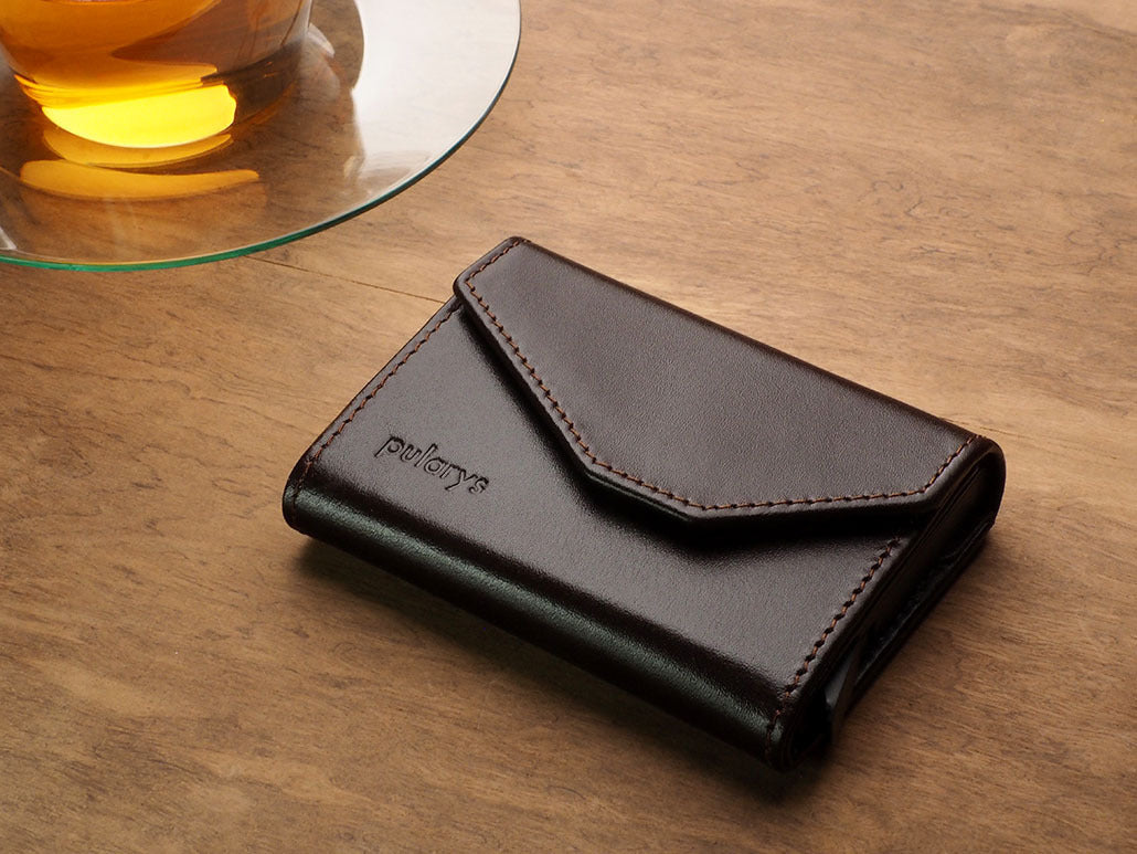 Pularys Porter Go wallet - Italia Leather #color_Brown
