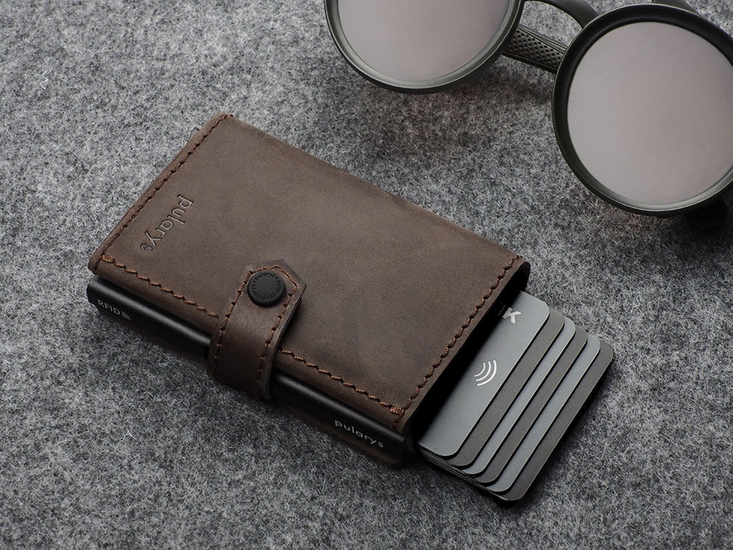 Pularys Hiker Wallet - Hunter Leather #color_Brown