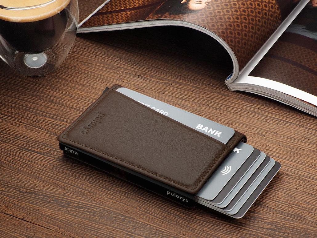 Pularys Kangoo Wallet - Italia Leather #color_Brown