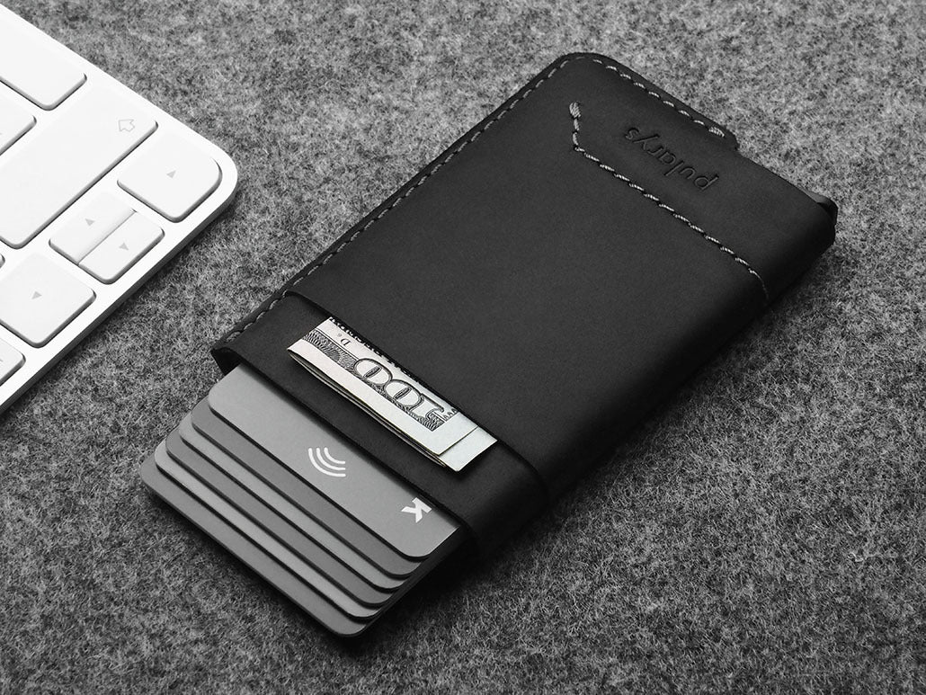 Pularys GOBI Wallet - Hunter Leather #color_Black