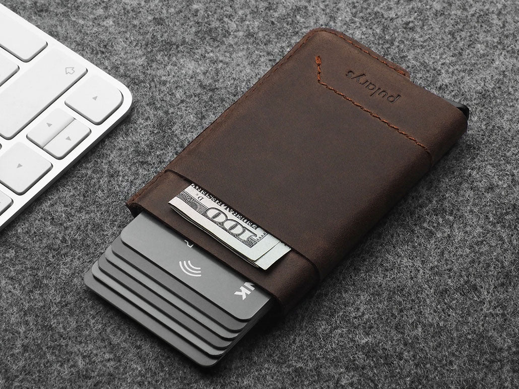 Pularys GOBI Wallet - Hunter Leather #color_Brown
