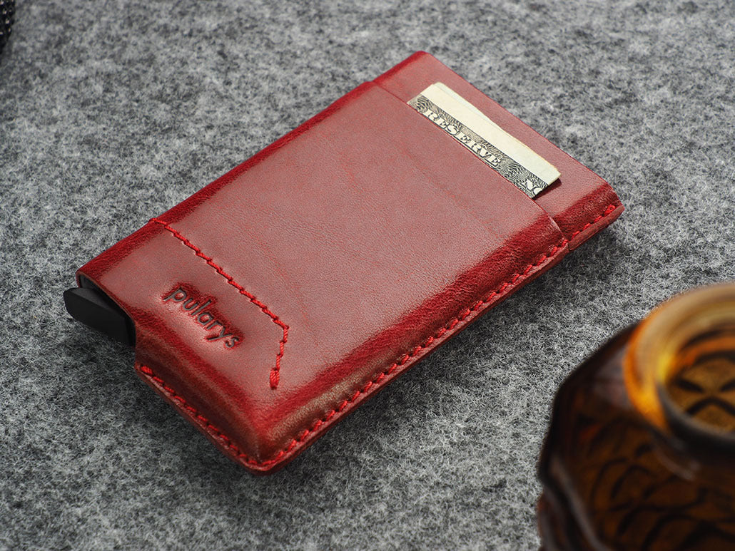 Pularys GOBI Wallet - Nomad Leather #color_Red
