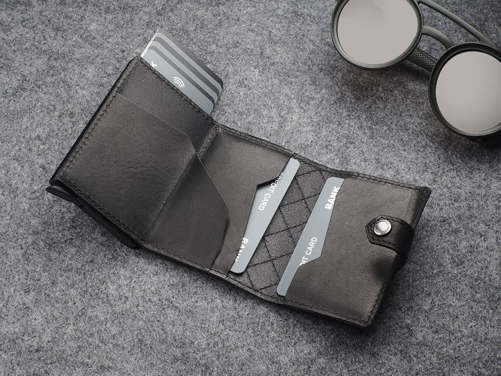 Pularys Hiker - Chic Decor Wallet - Nomad Leather #color_Black