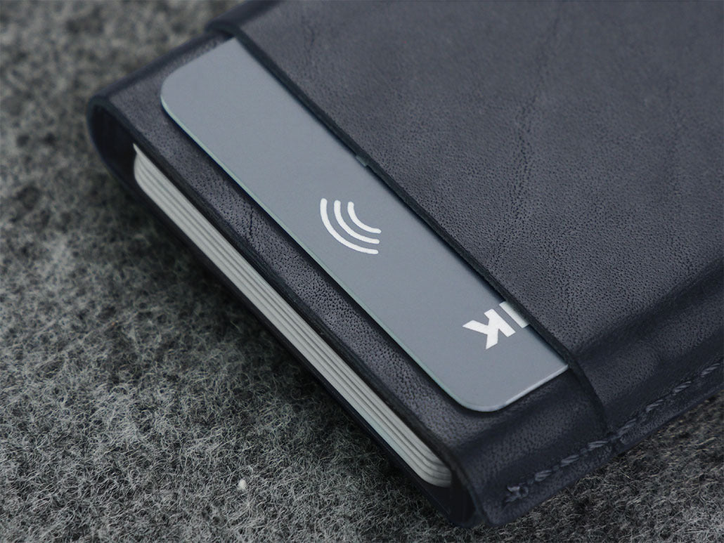 Pularys GOBI Wallet - Nomad Leather #color_Navy