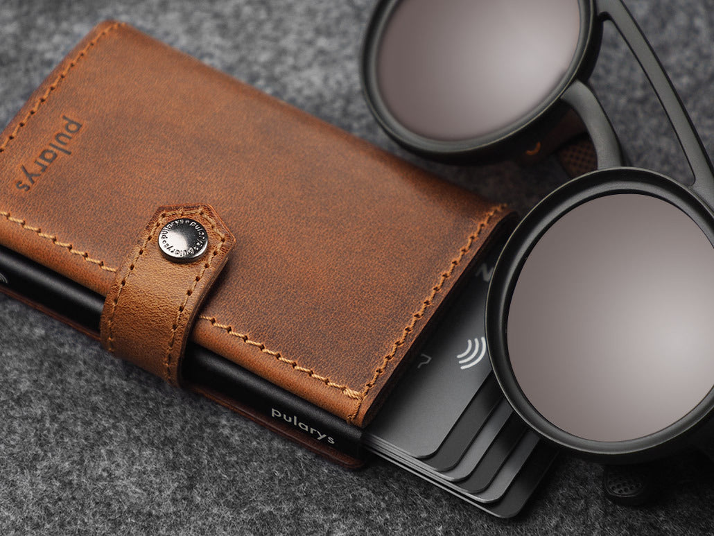 Pularys Hiker Wallet - Saddle Leather #color_Brown