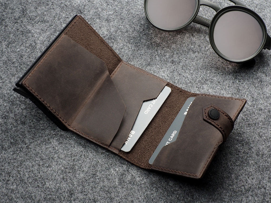 Pularys Hiker Wallet - Hunter Leather #color_Brown