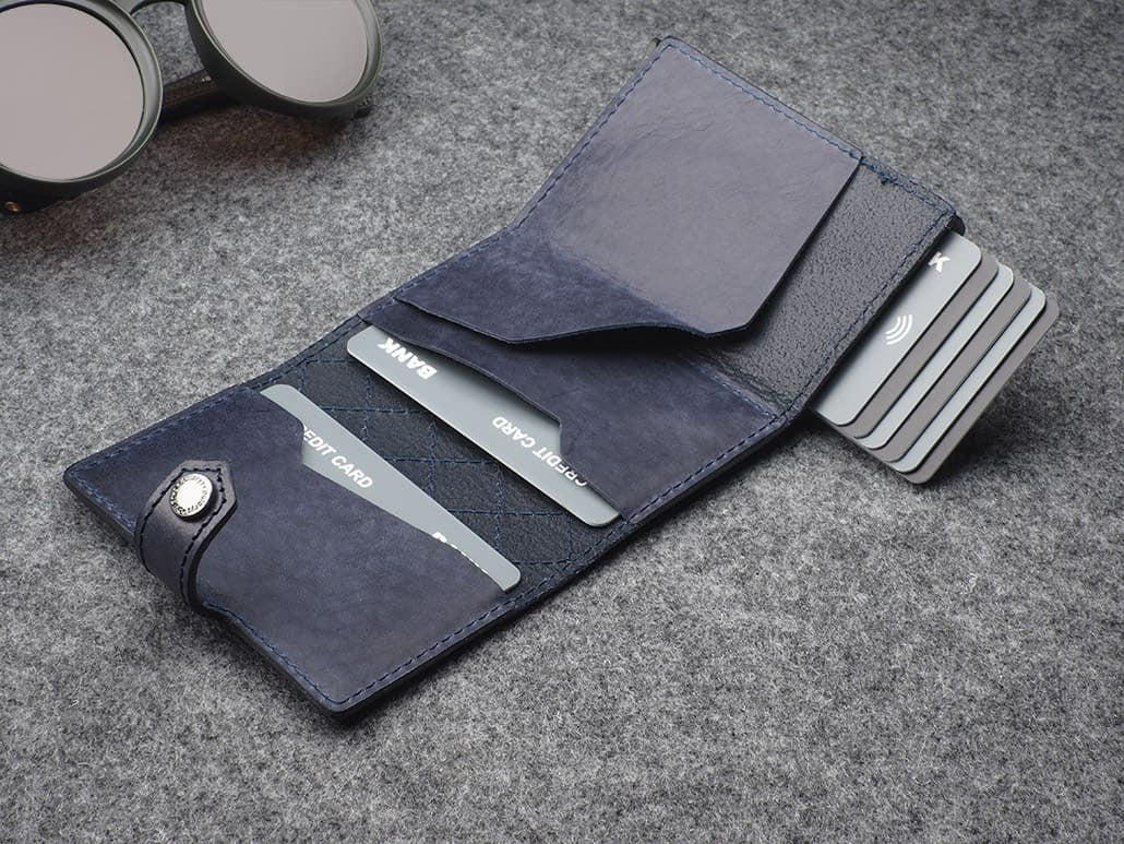 Pularys Hiker - Chic Decor Wallet - Nomad Leather #color_Navy