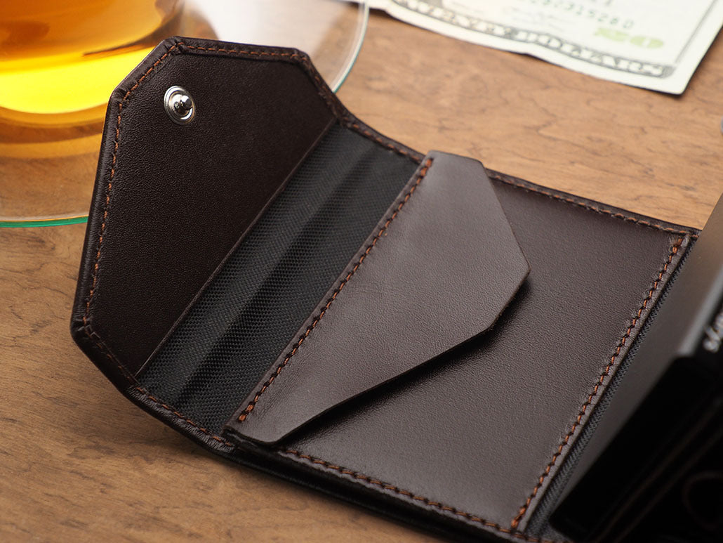 Pularys Porter Go wallet - Italia Leather #color_Brown